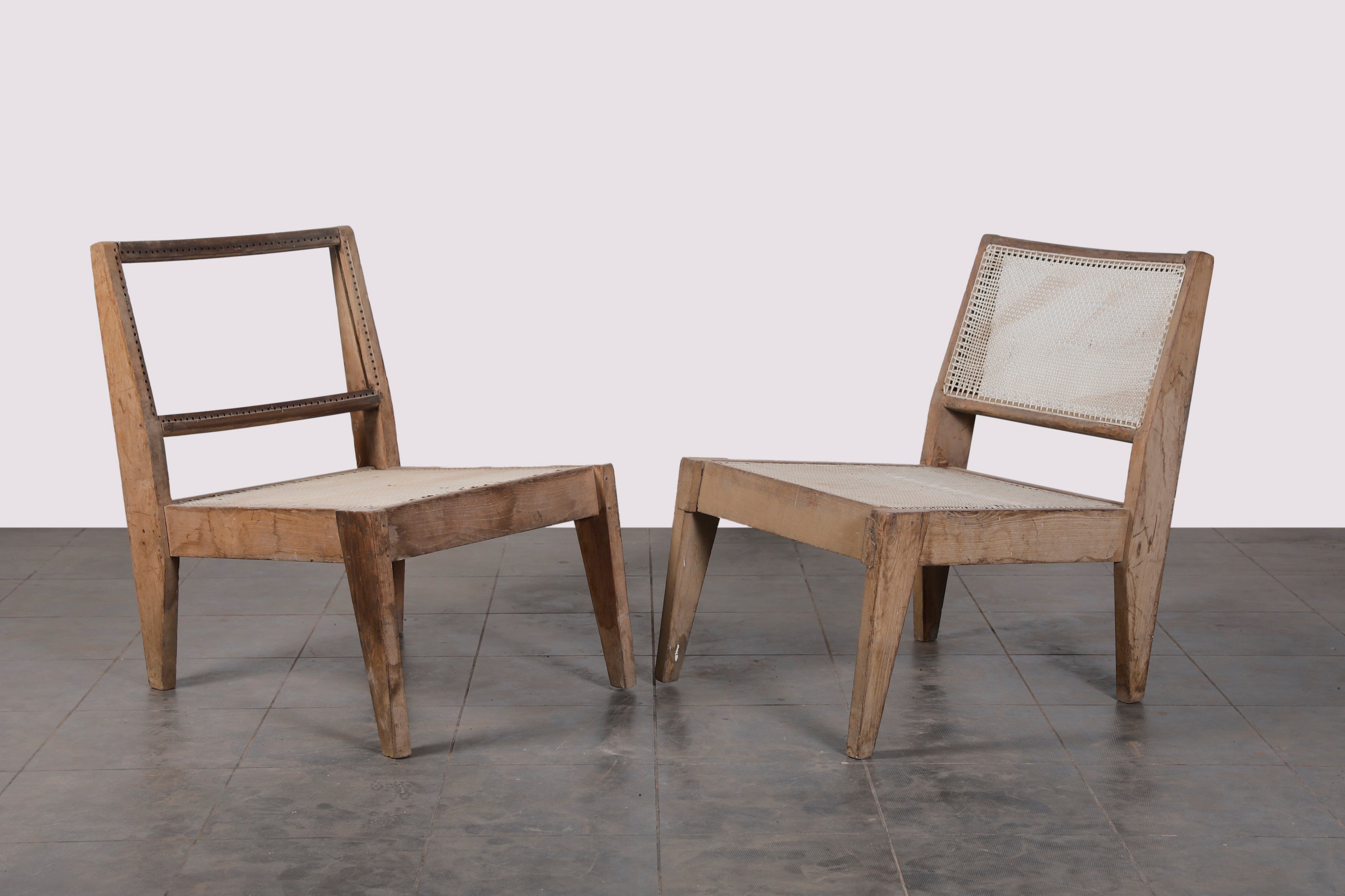 Pair of Low Chairs