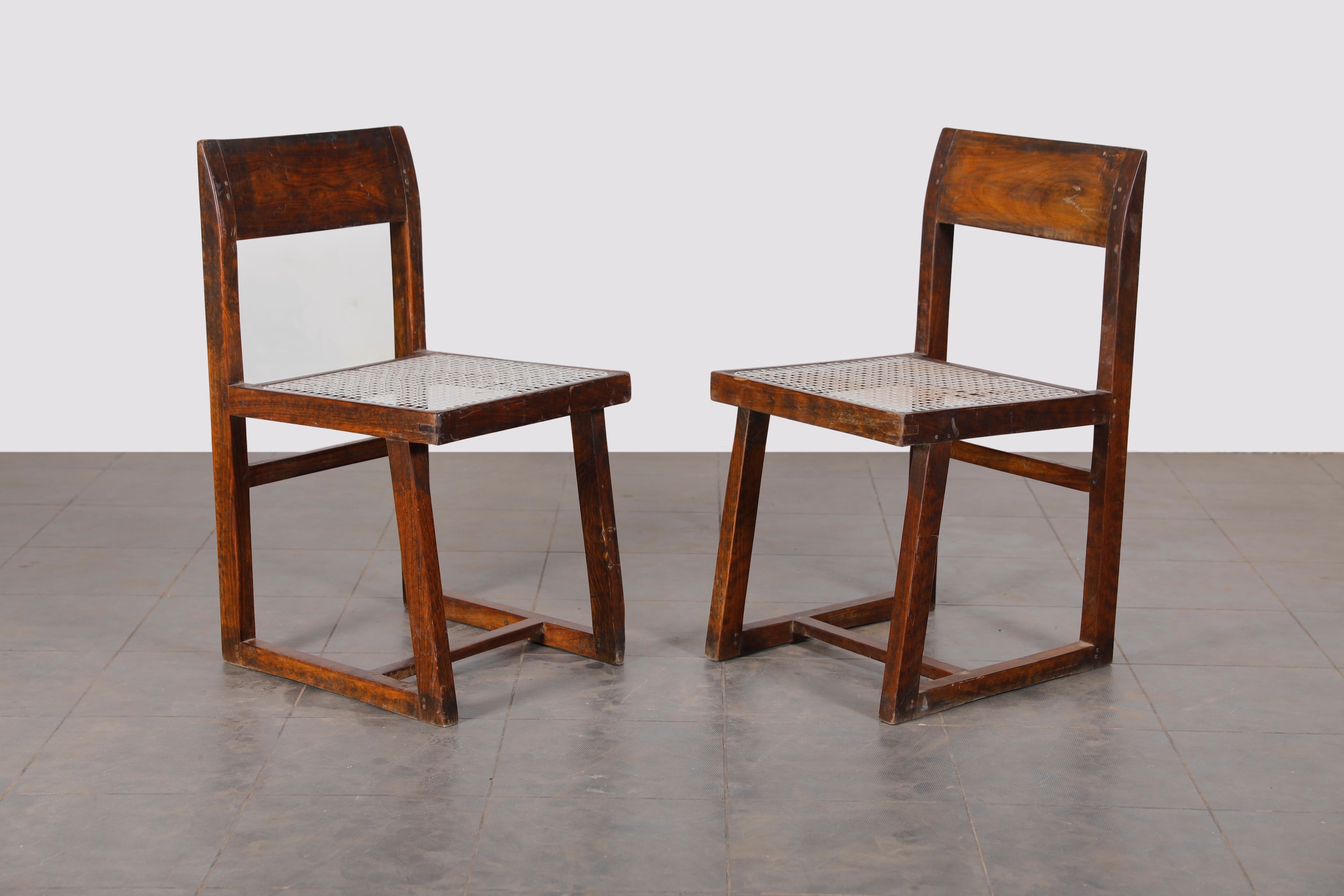 Pair of Box Chairs