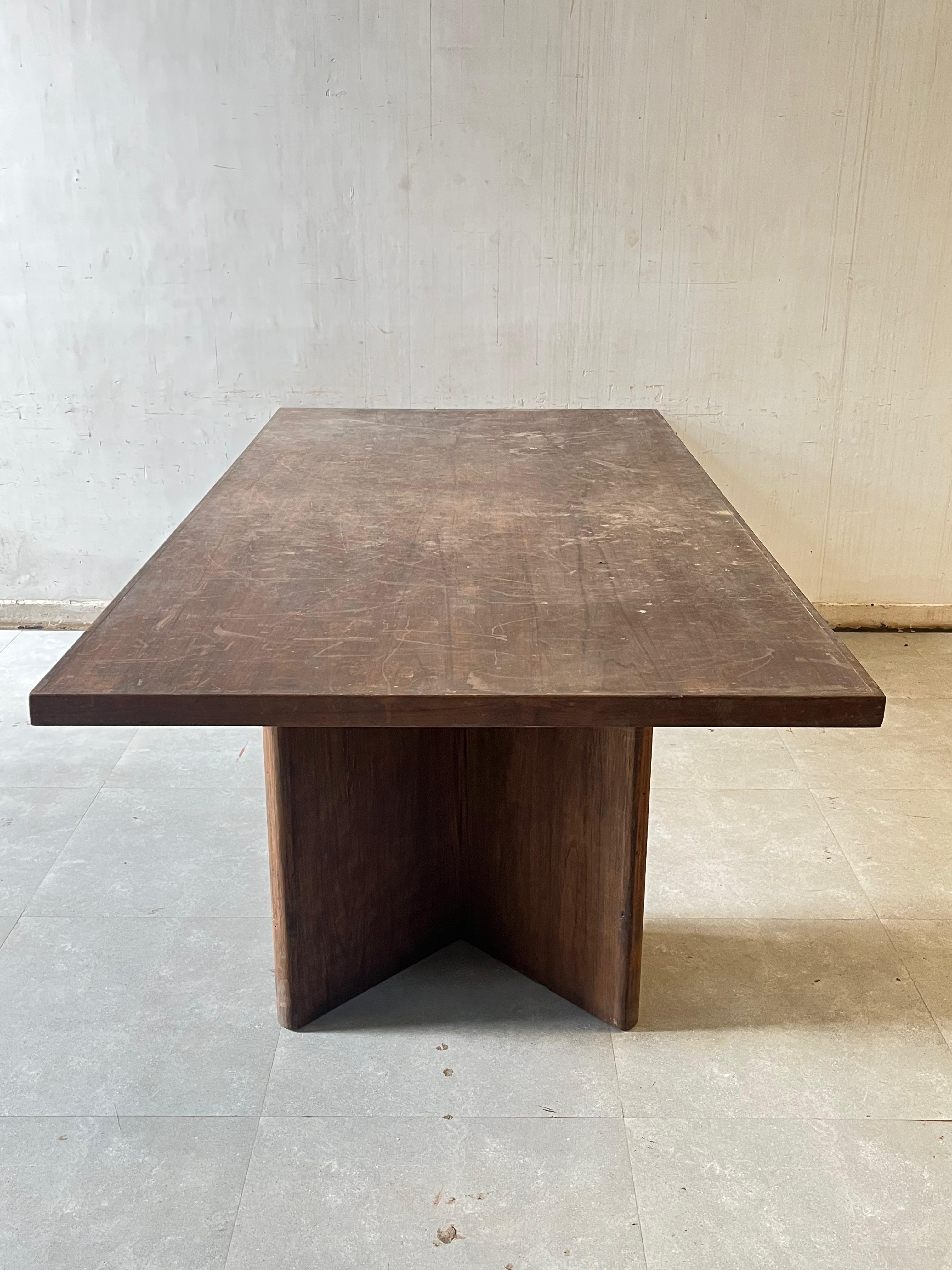 Library table (Punjab Agricultural University - Main Section Library - 1963)