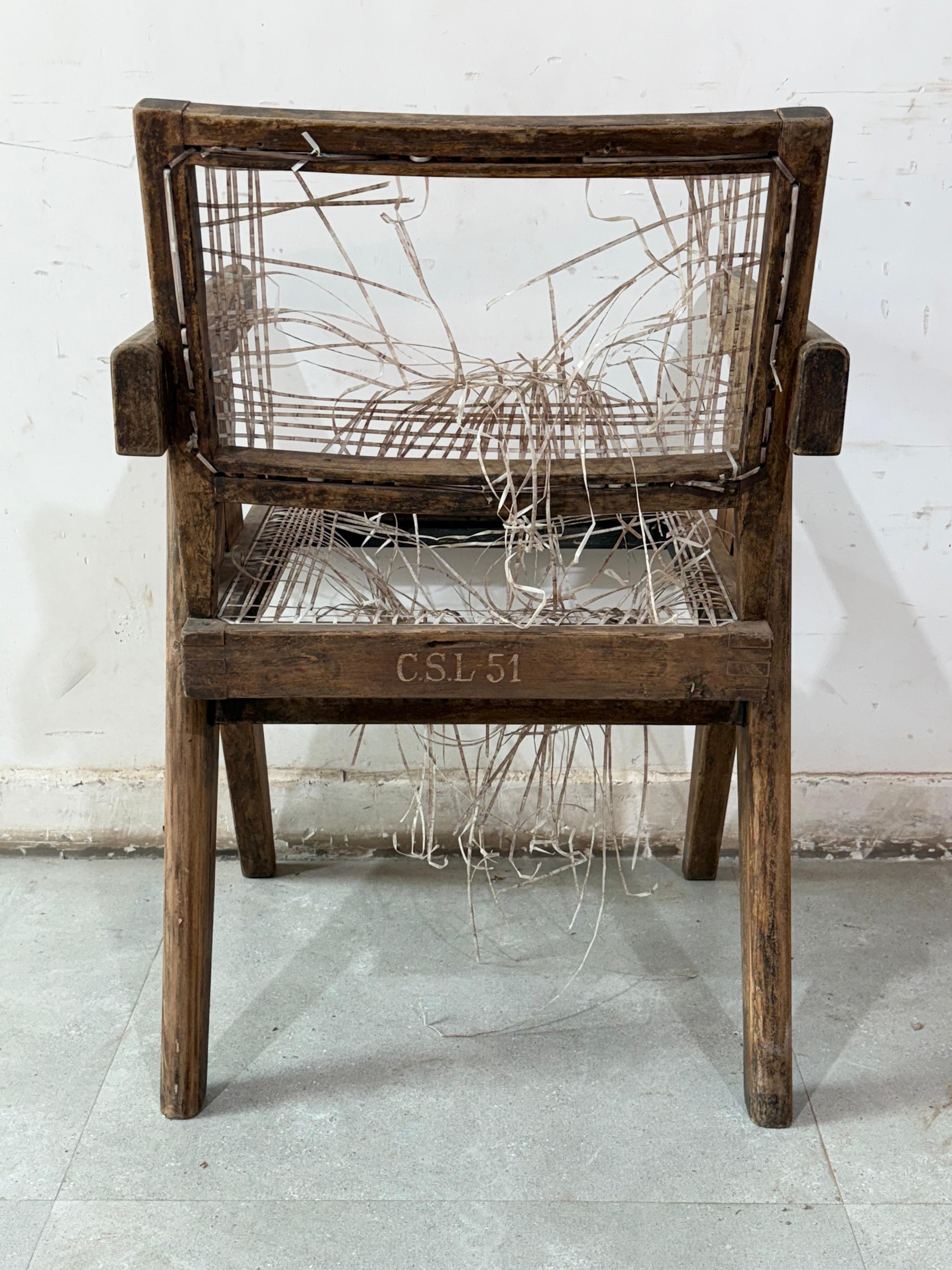 Pair of King Chairs - Central Secretariat Library Wing - Est 1954
