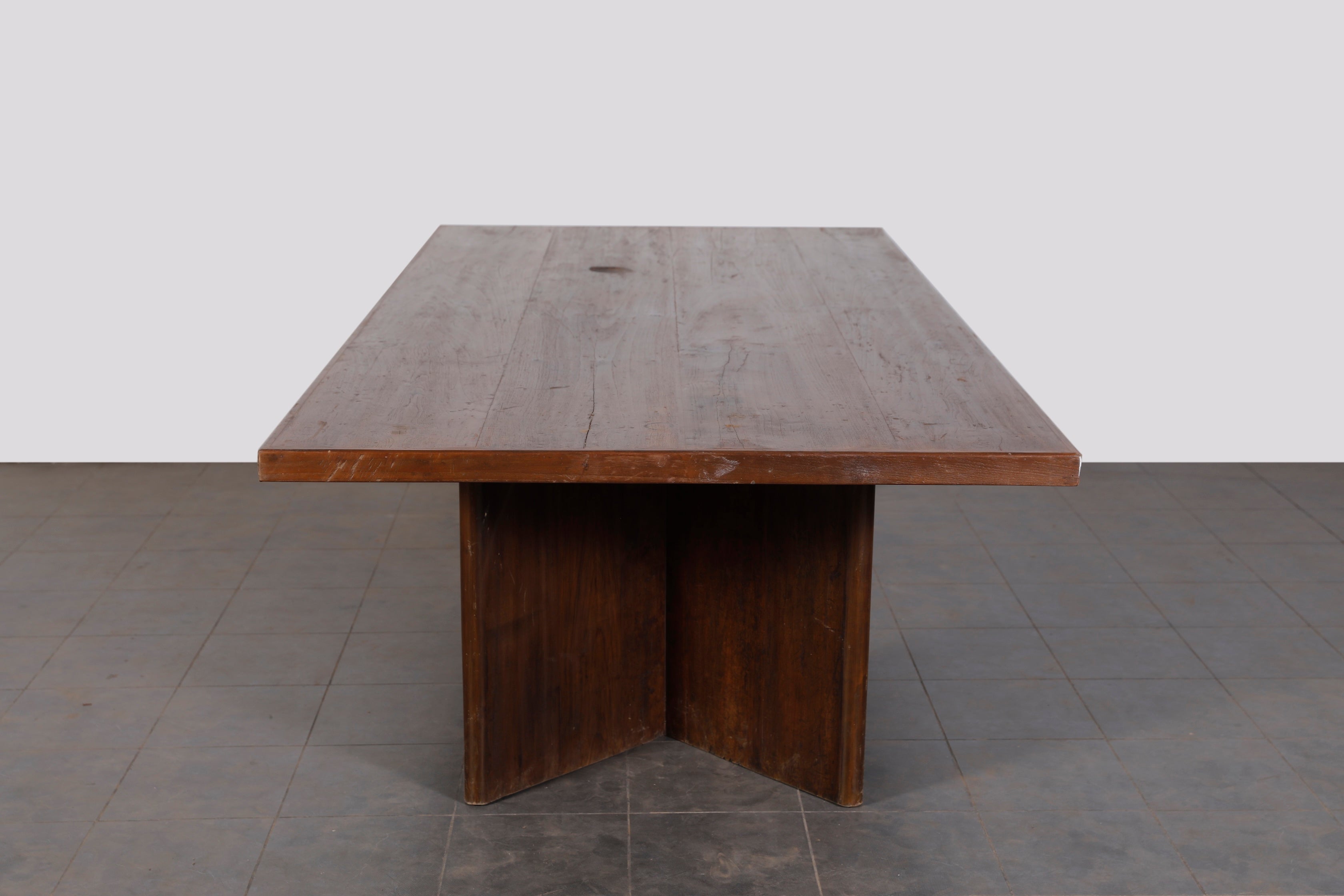 Library table 8/4 with wooden top and legs