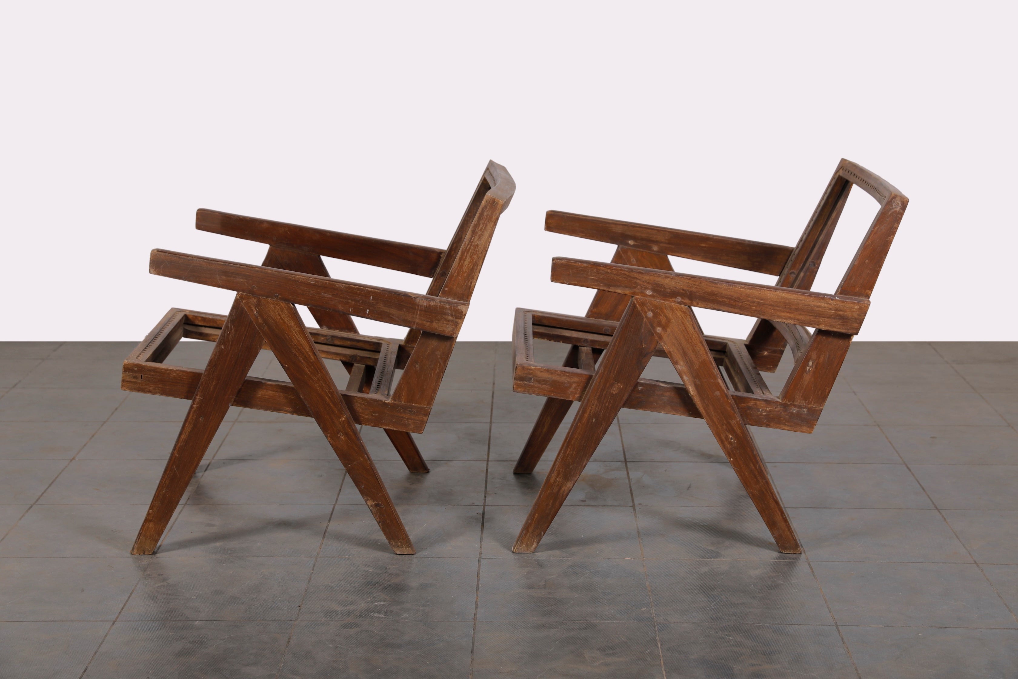Pair of Easy Chairs (Second Set)