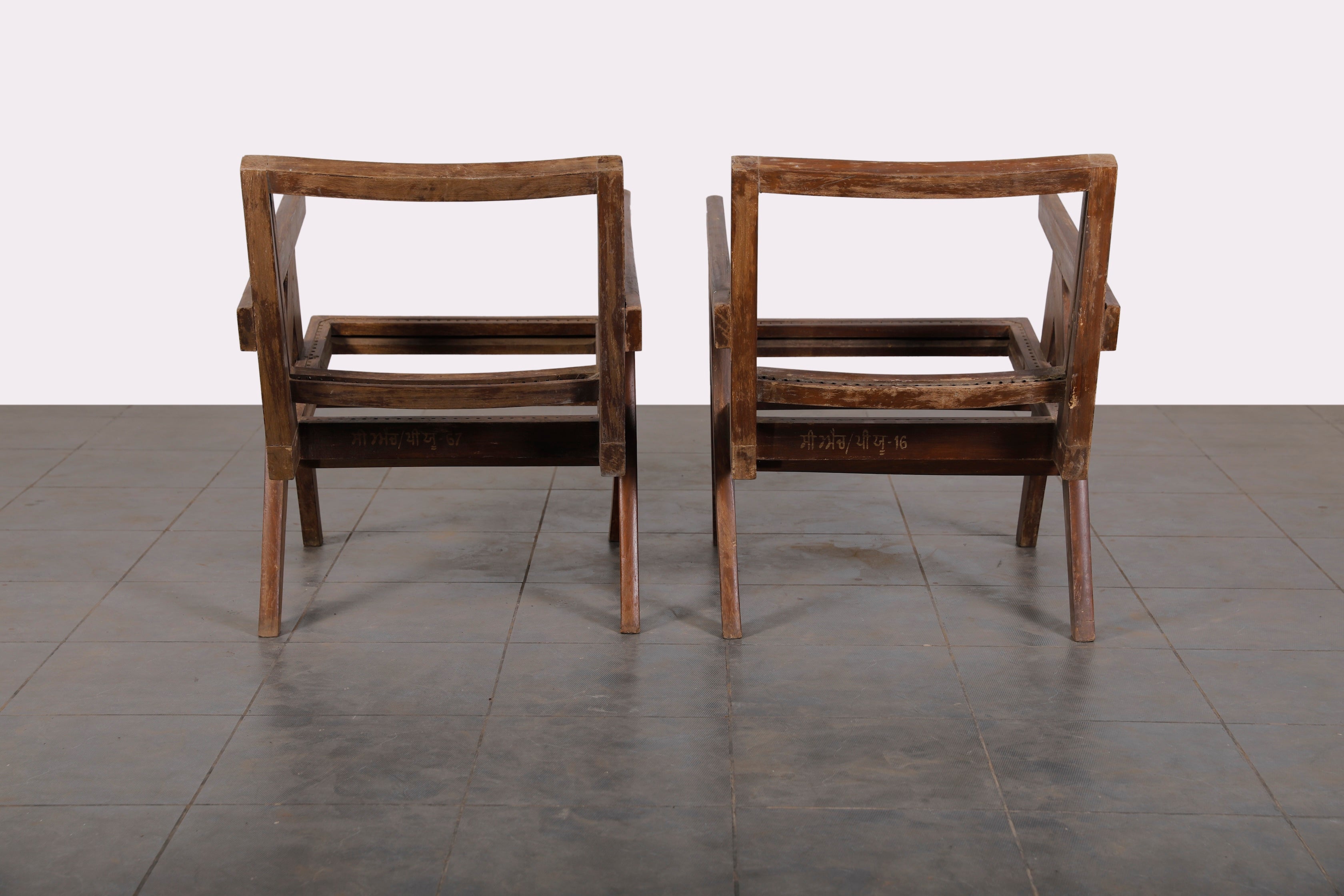 Pair of Easy Chairs (Second Set)