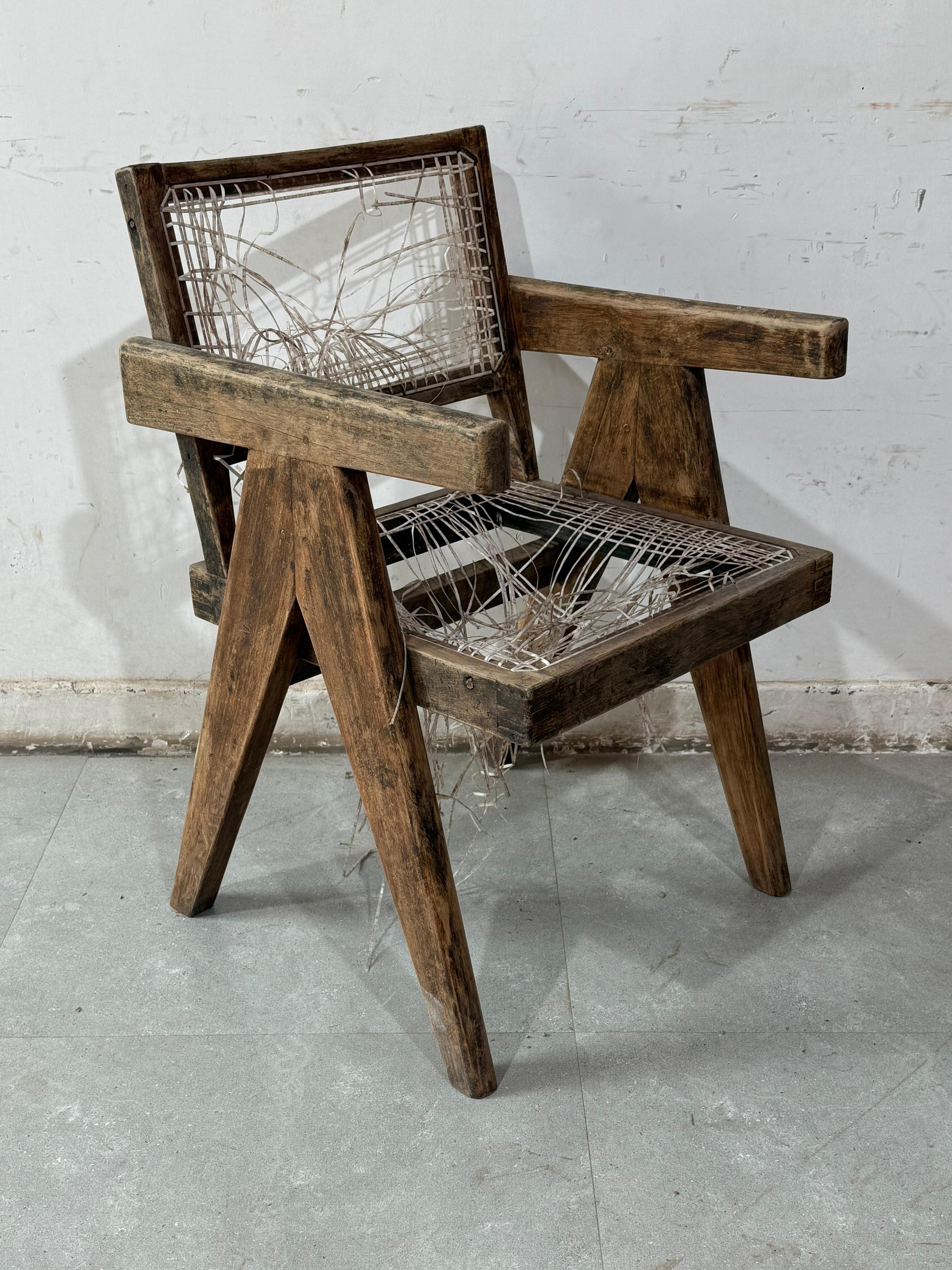 Pair of King Chairs - Central Secretariat Library Wing - Est 1954