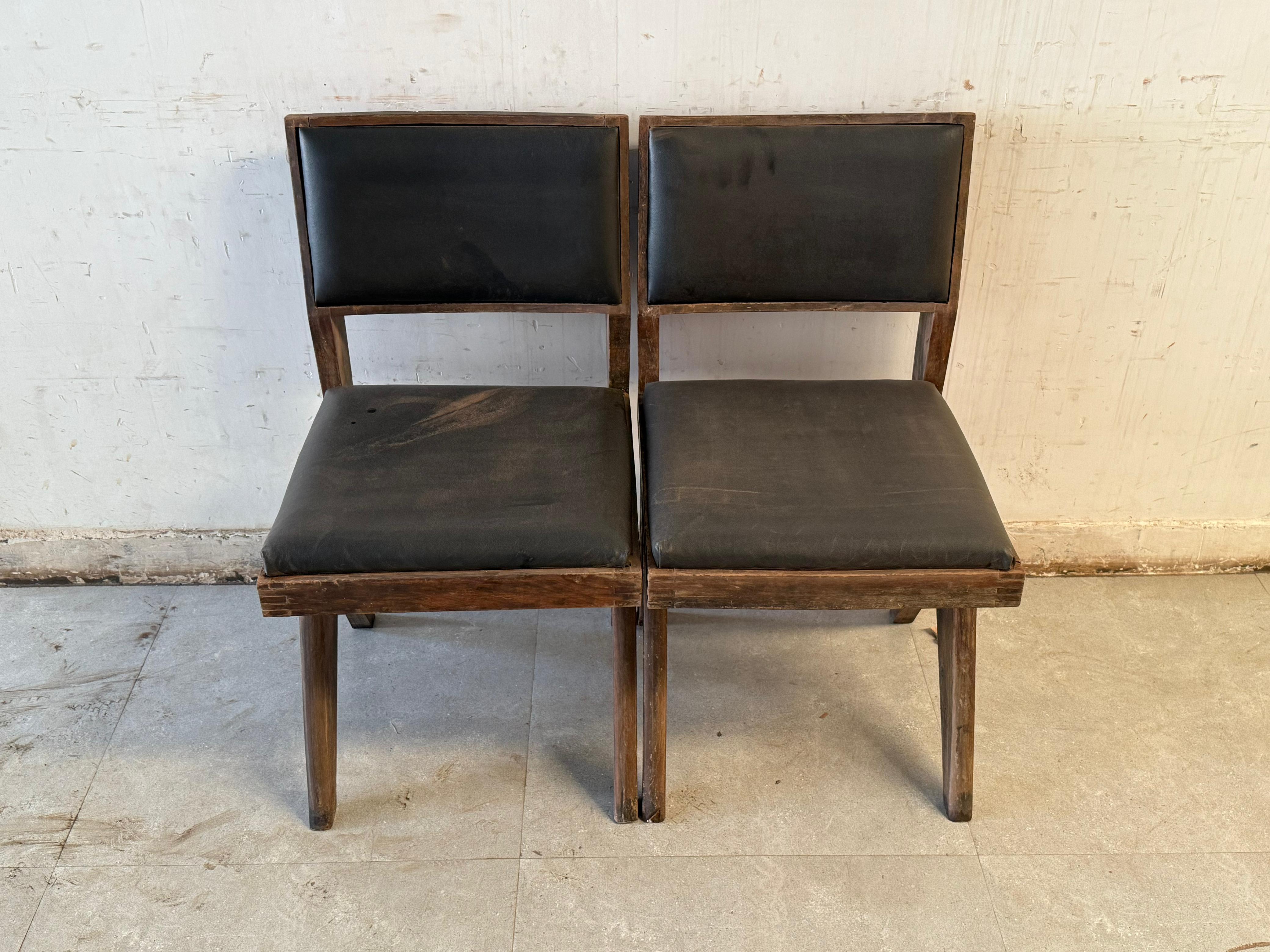 Pair of Upholstered Dining Chairs