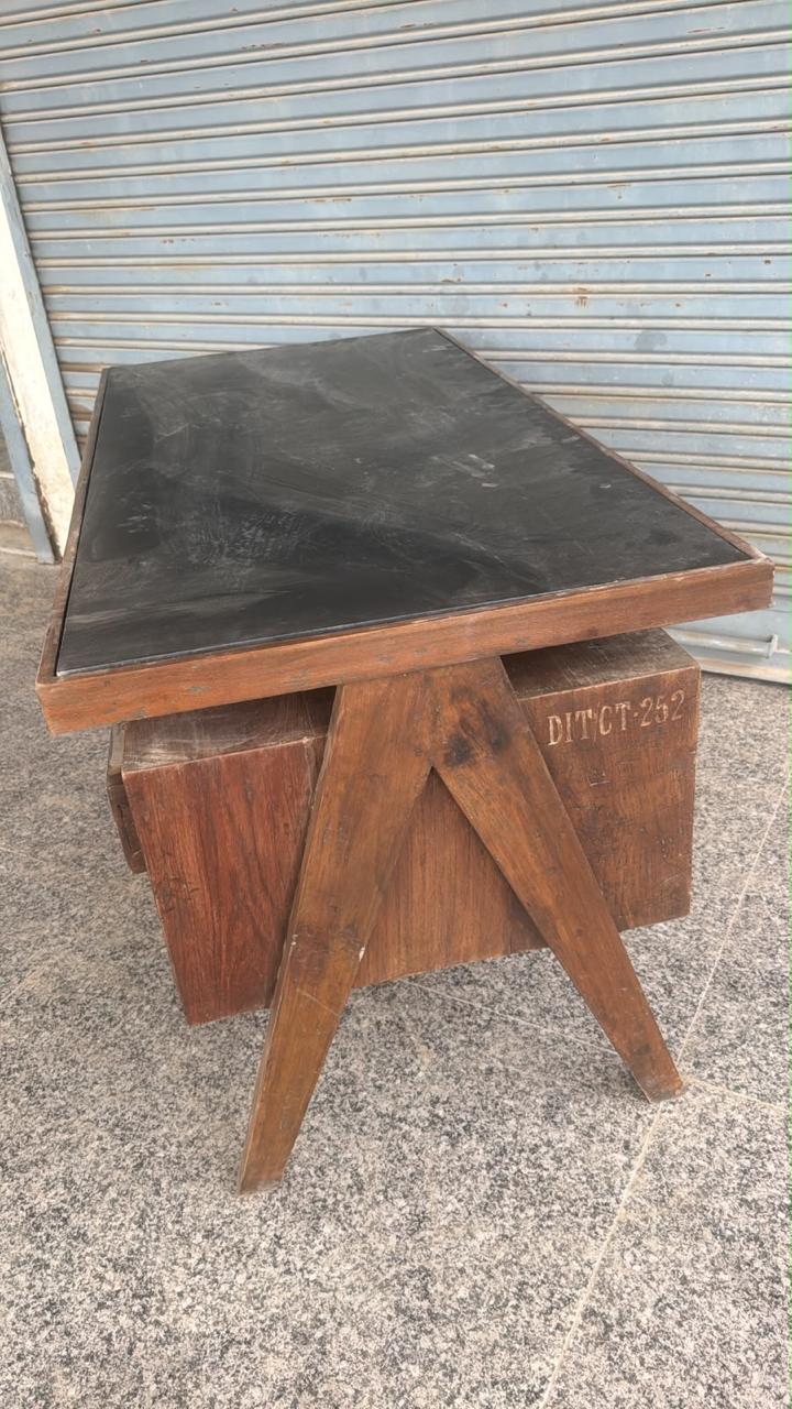 Pierre Jeanneret Chandigarh X-Leg Administrative Desk