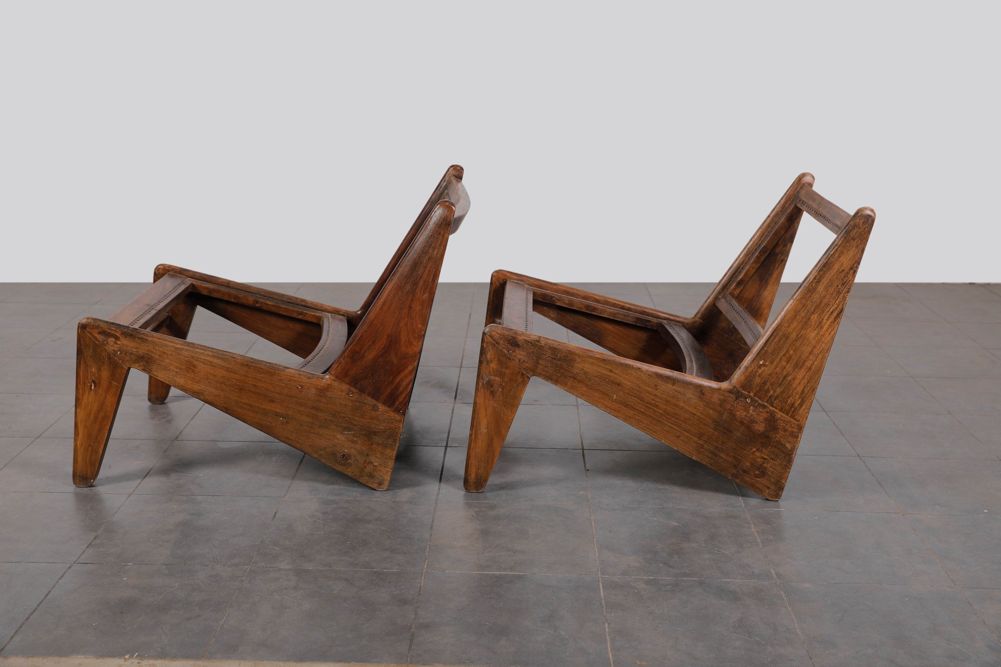 Pair of Kangaroo Chairs