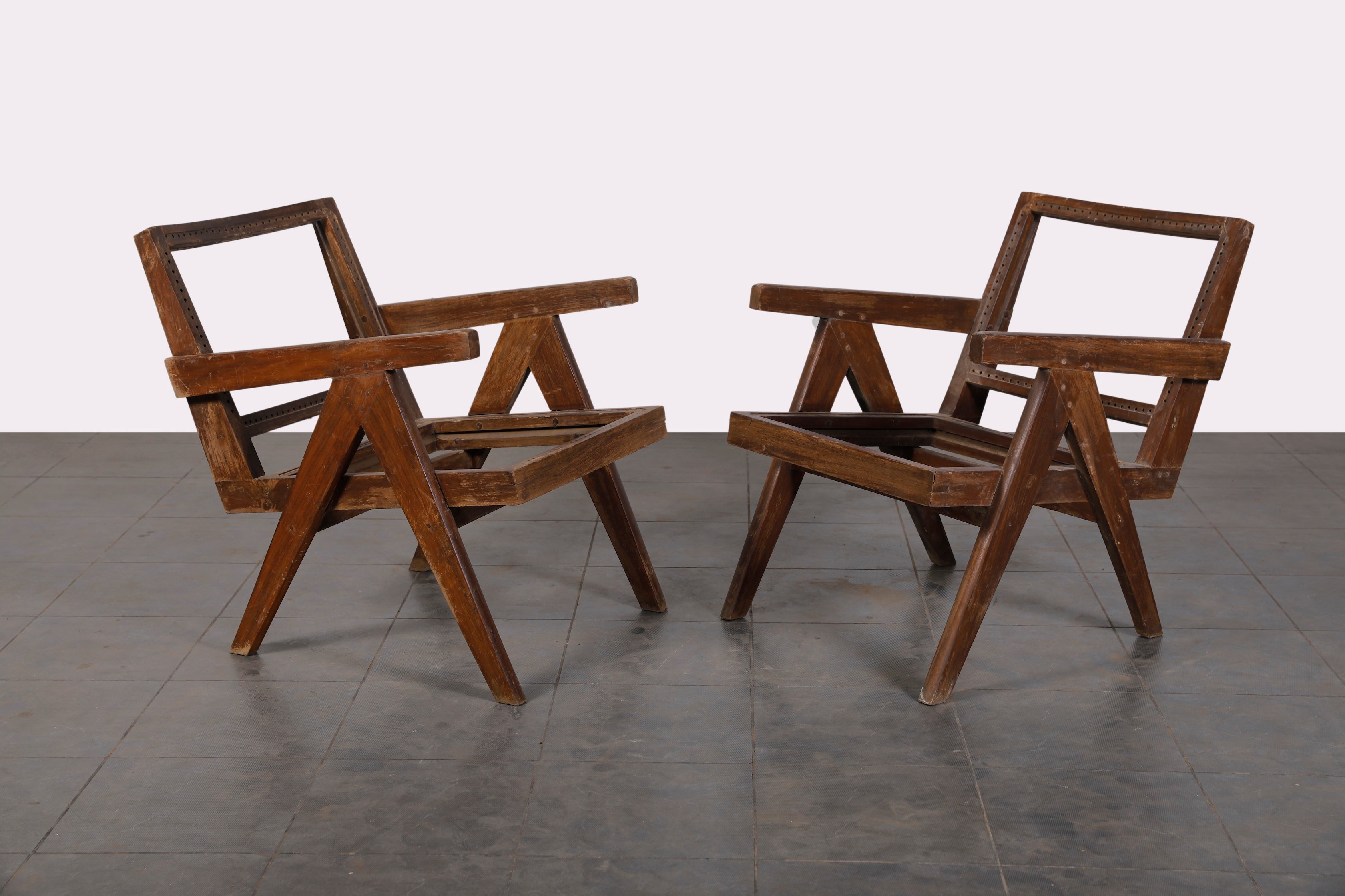 Pair of Easy Chairs (Second Set)