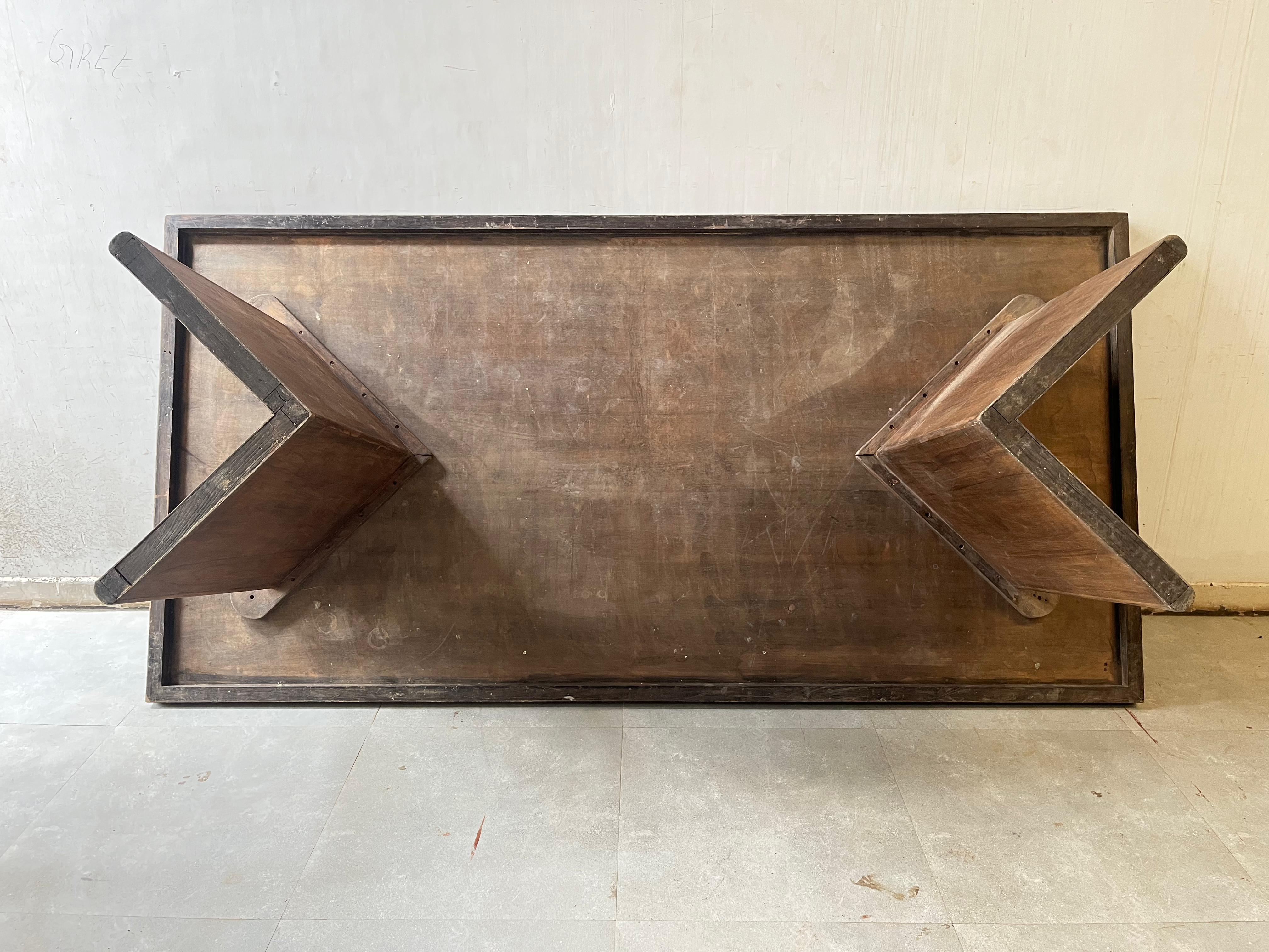 Library table (Punjab Agricultural University - Main Section Library - 1963)