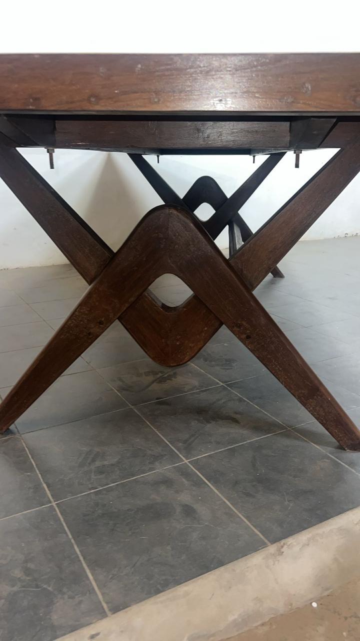 Pierre Jeanneret Committee Table, Chandigarh, 1960s