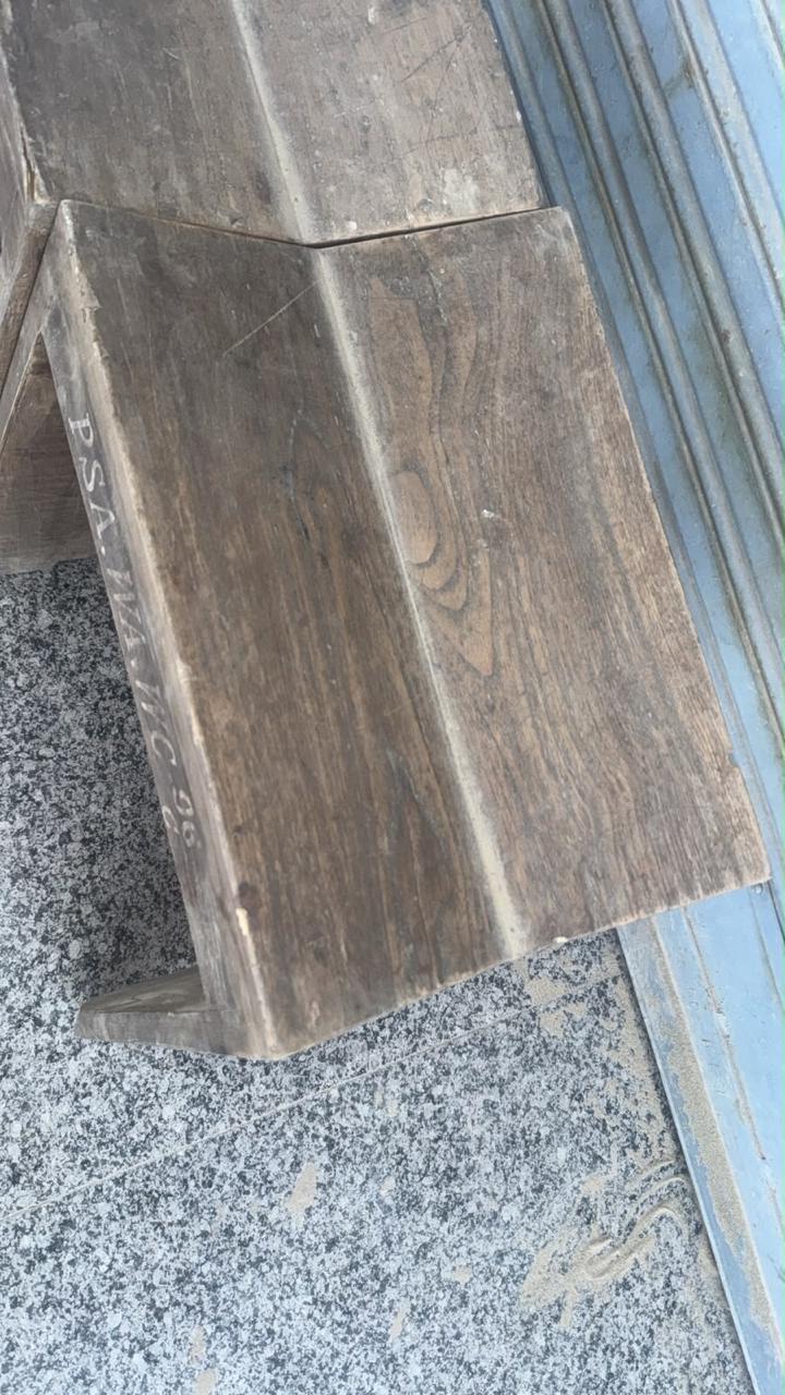 Teak Sewing Stools - Jeanneret