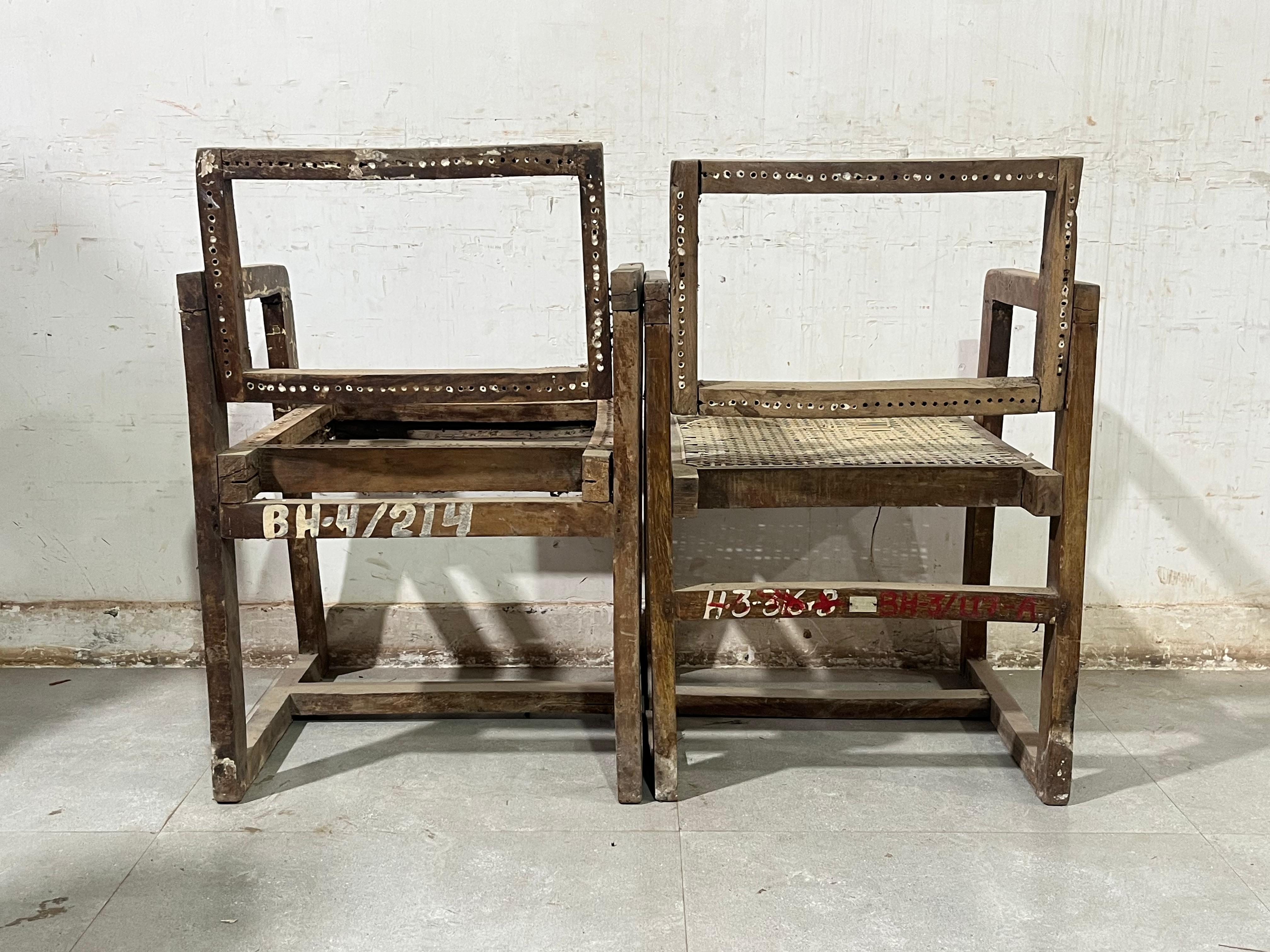 Pair of Box Chairs (Student Housing Sect. Chandigarh)