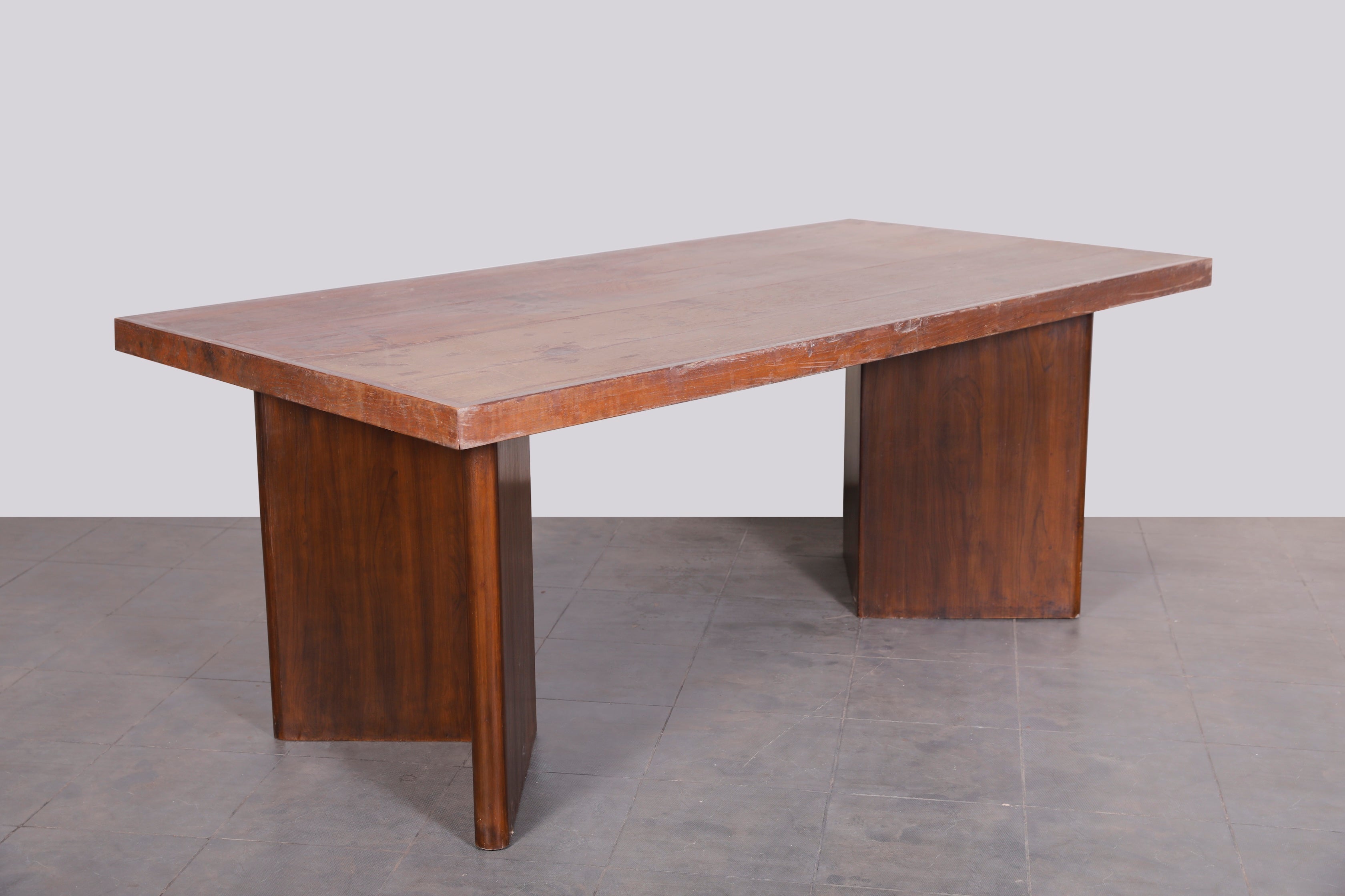 Library table 6/3 ft with plank top and legs