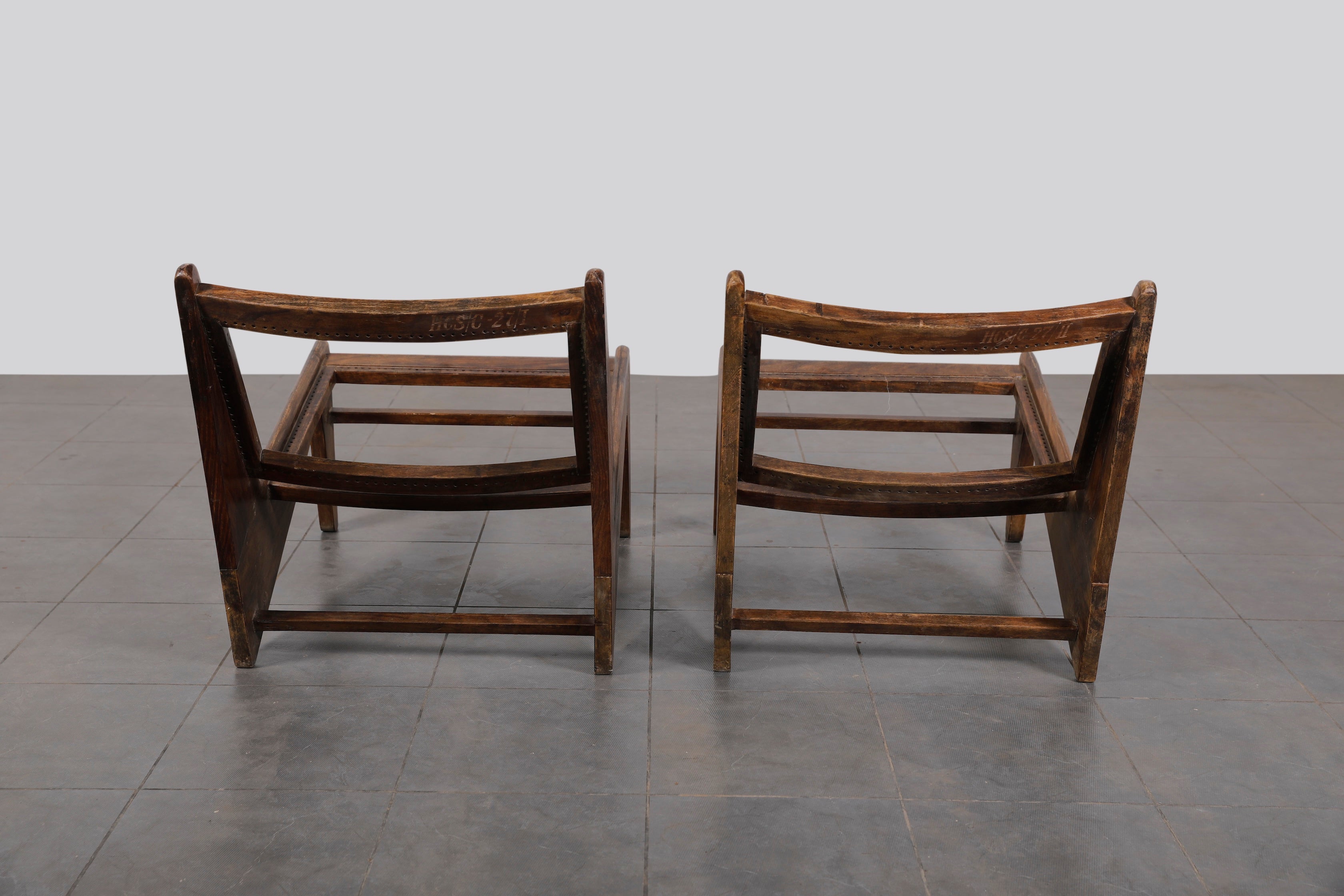 Pair of Kangaroo Chairs