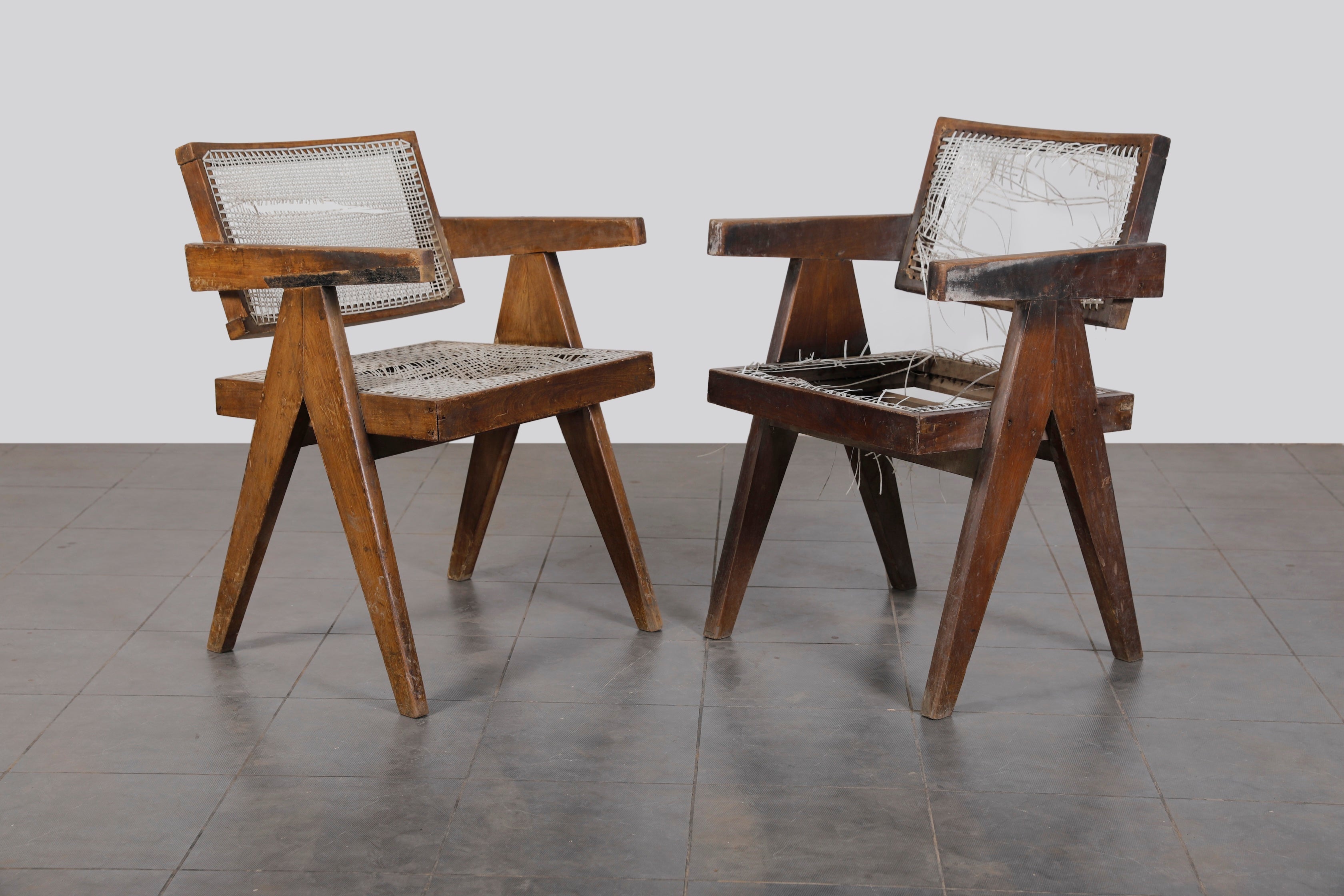 Pair of Floating Back Chairs