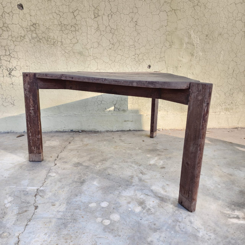 Triangular low coffee table