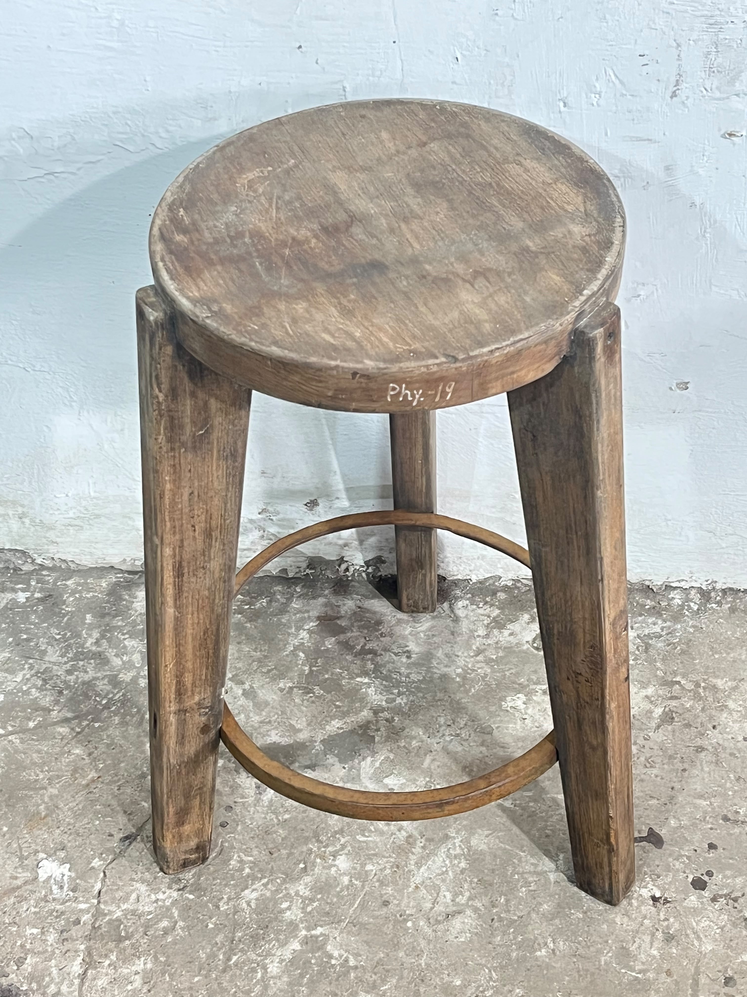 Set of high laboratory stools - Physics Department Panjab University