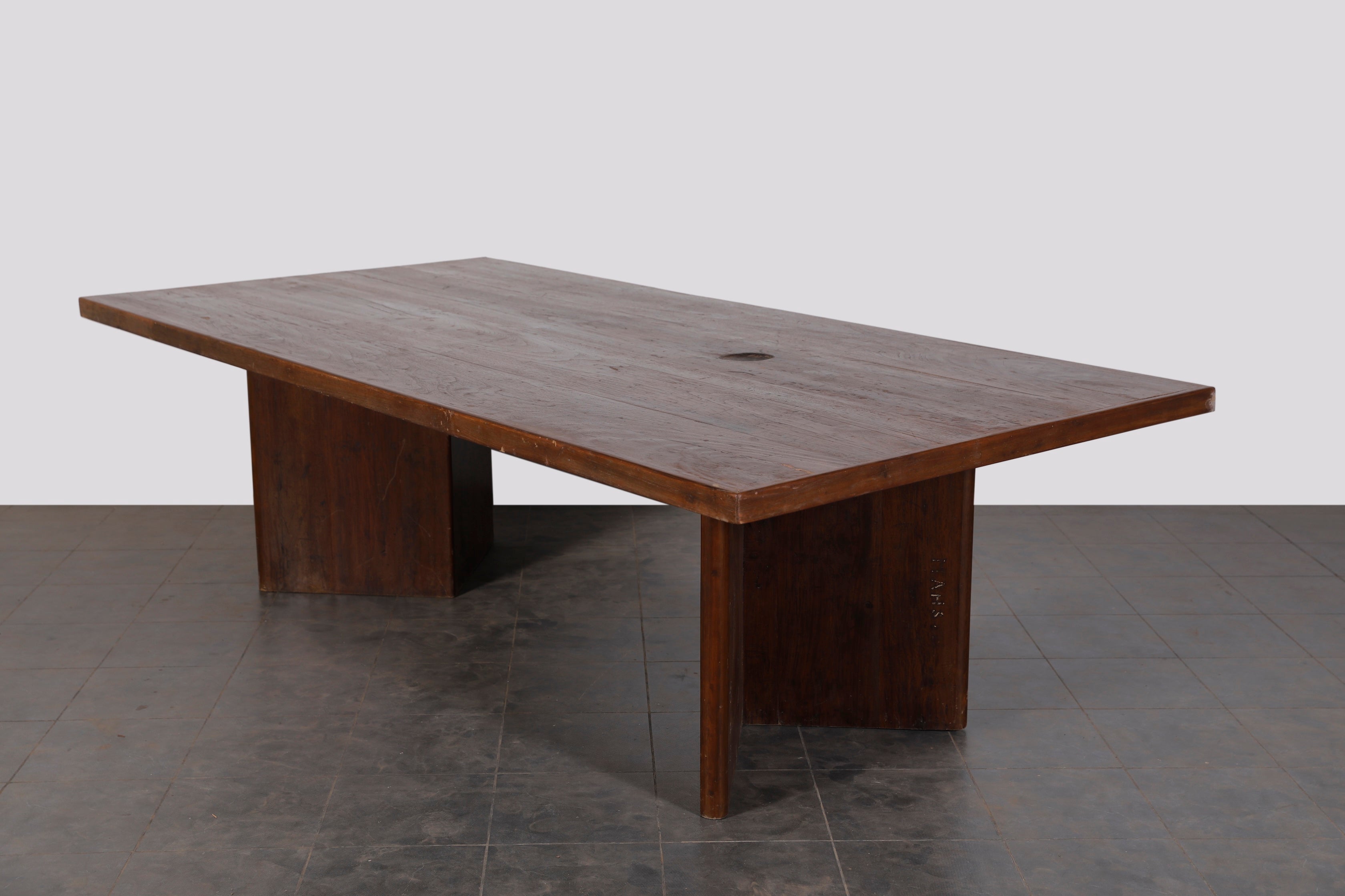 Library table 8/4 with wooden top and legs