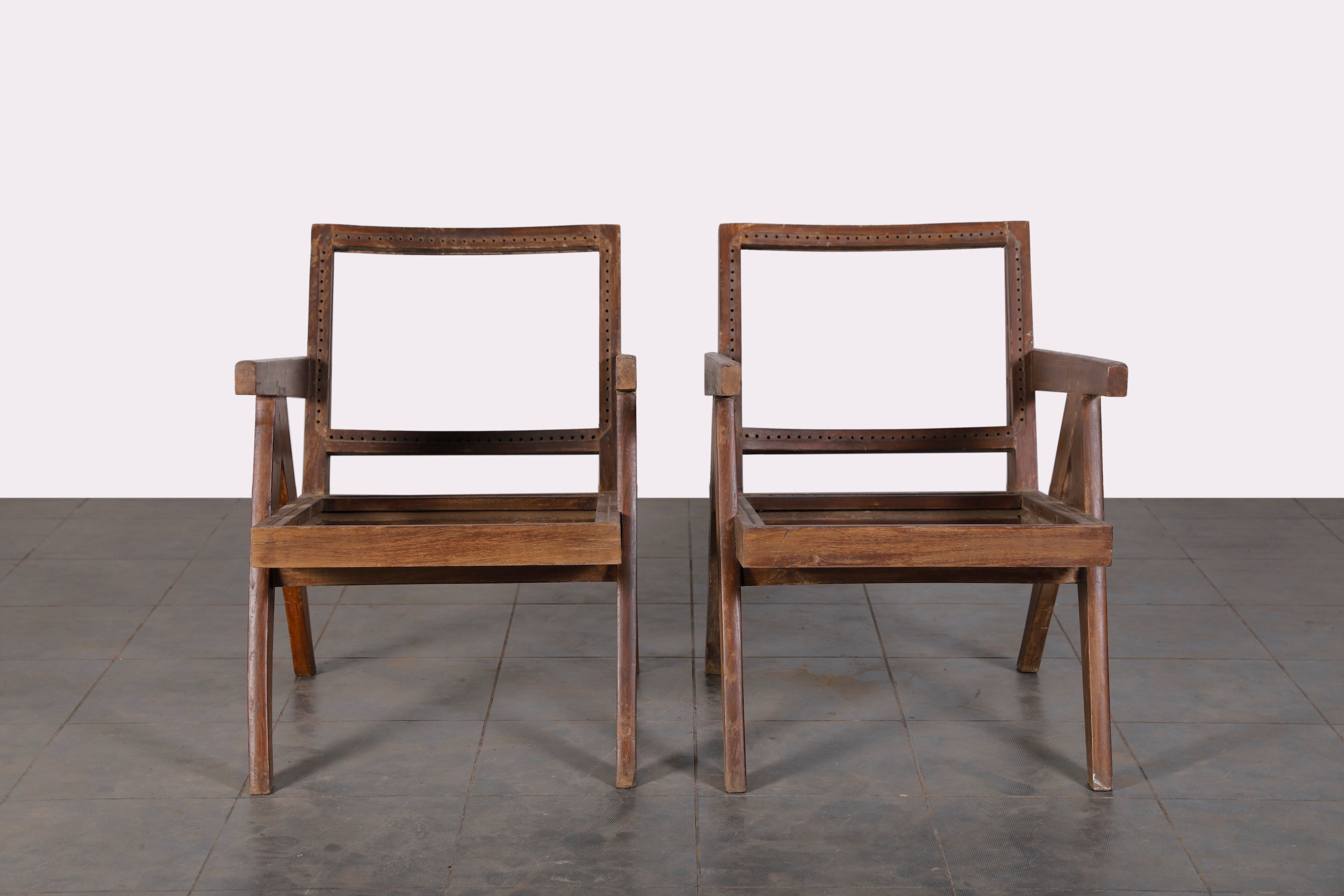 Pair of Easy Chairs (Second Set)