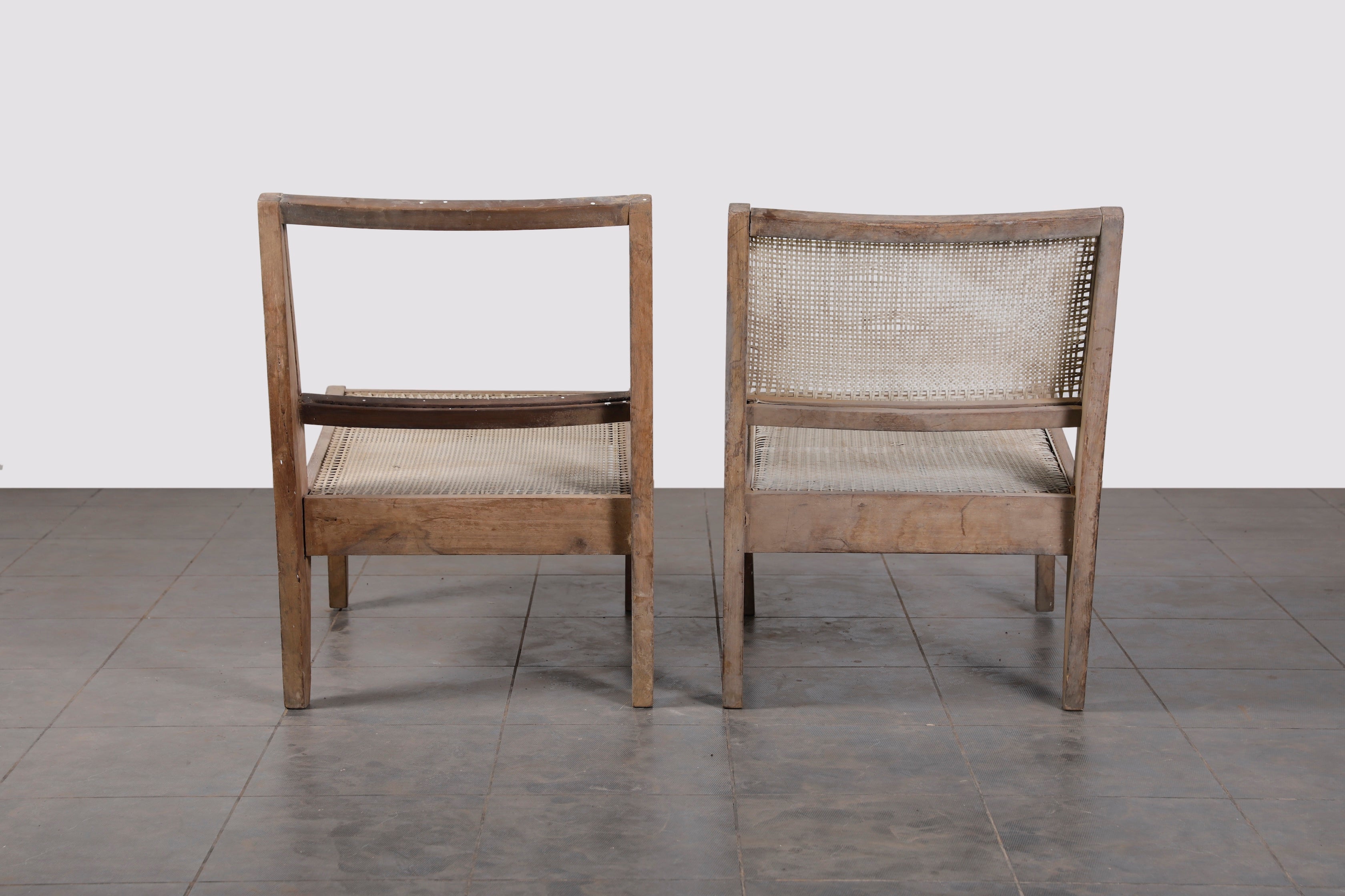 Pair of Low Chairs
