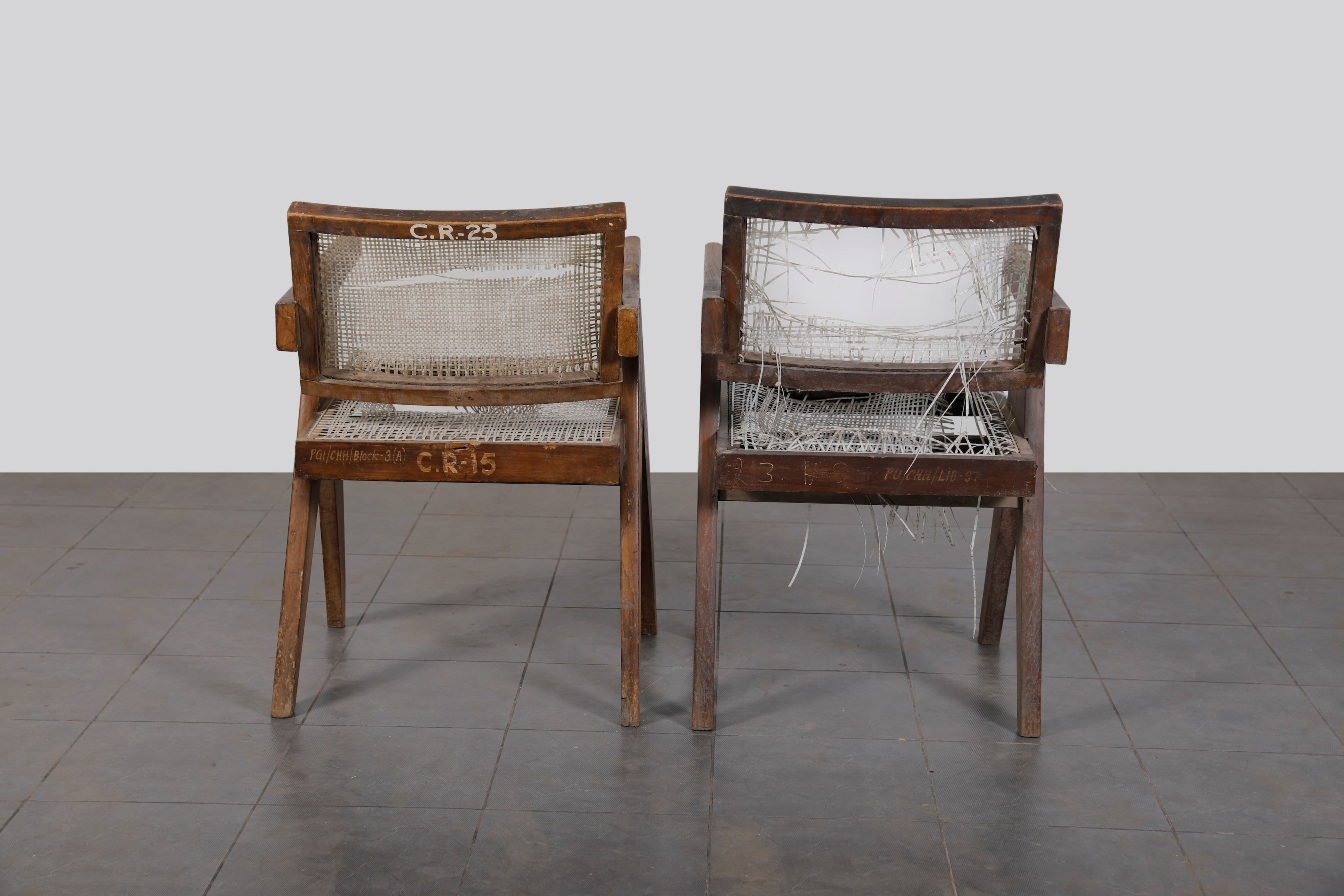 Pair of Floating Back Chairs