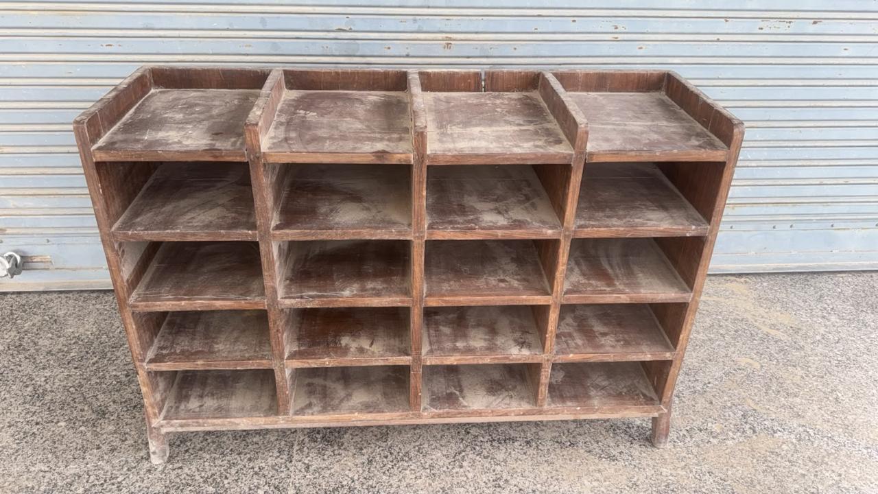 Pierre Jeanneret File Rack, Panjab University