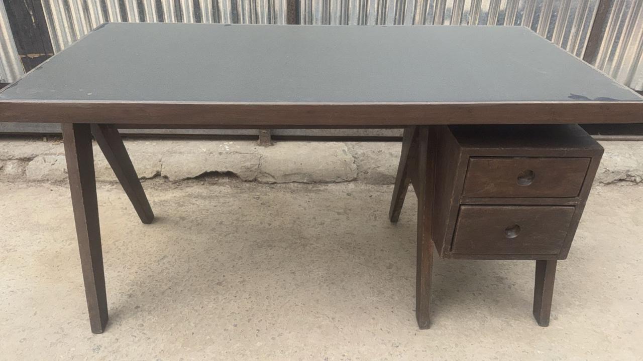 Pierre Jeanneret Chandigarh X-Leg Administrative Desk