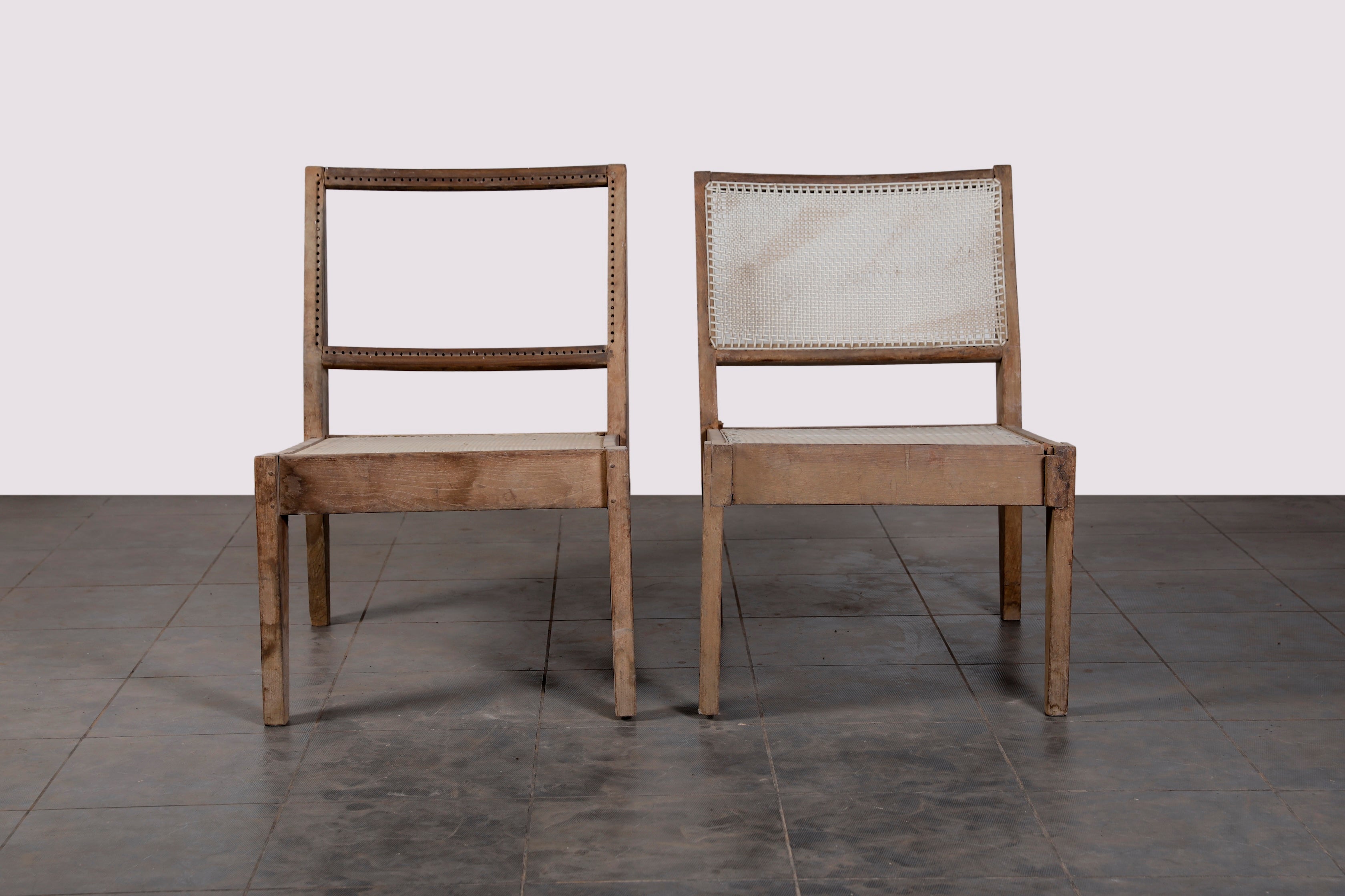 Pair of Low Chairs