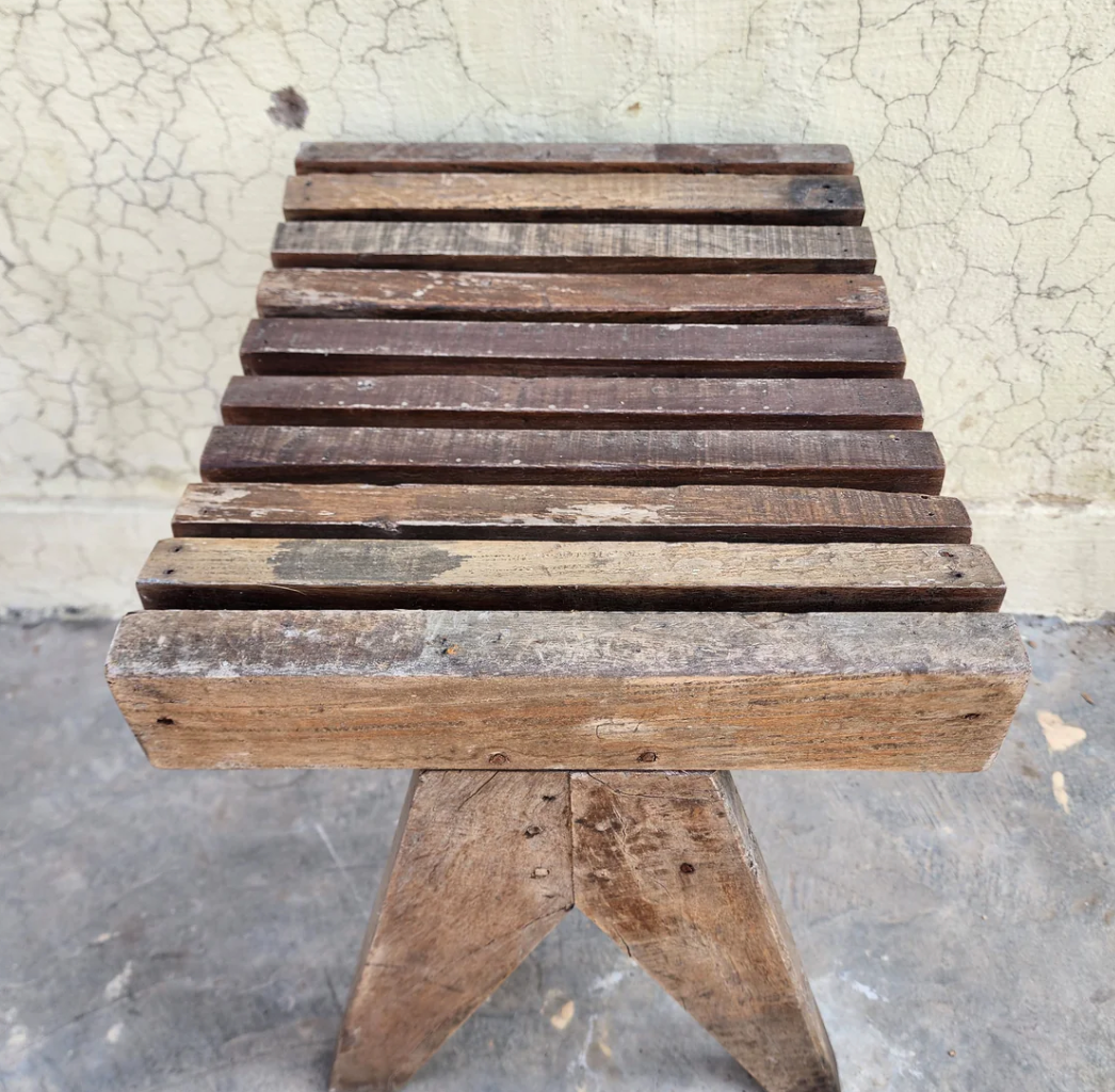 Teak stool Est. 1958