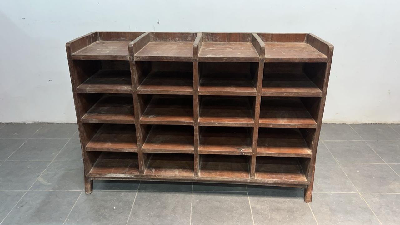 Pierre Jeanneret File Rack, Panjab University