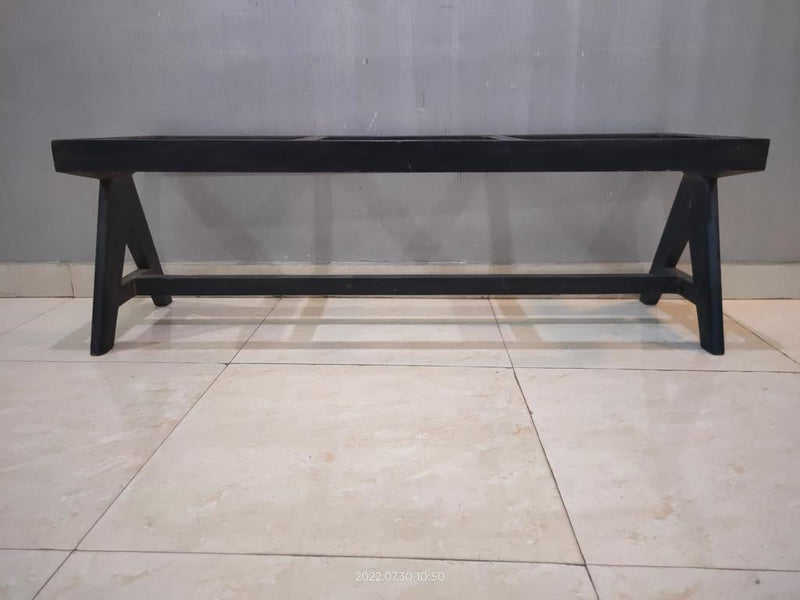 Library bench Black