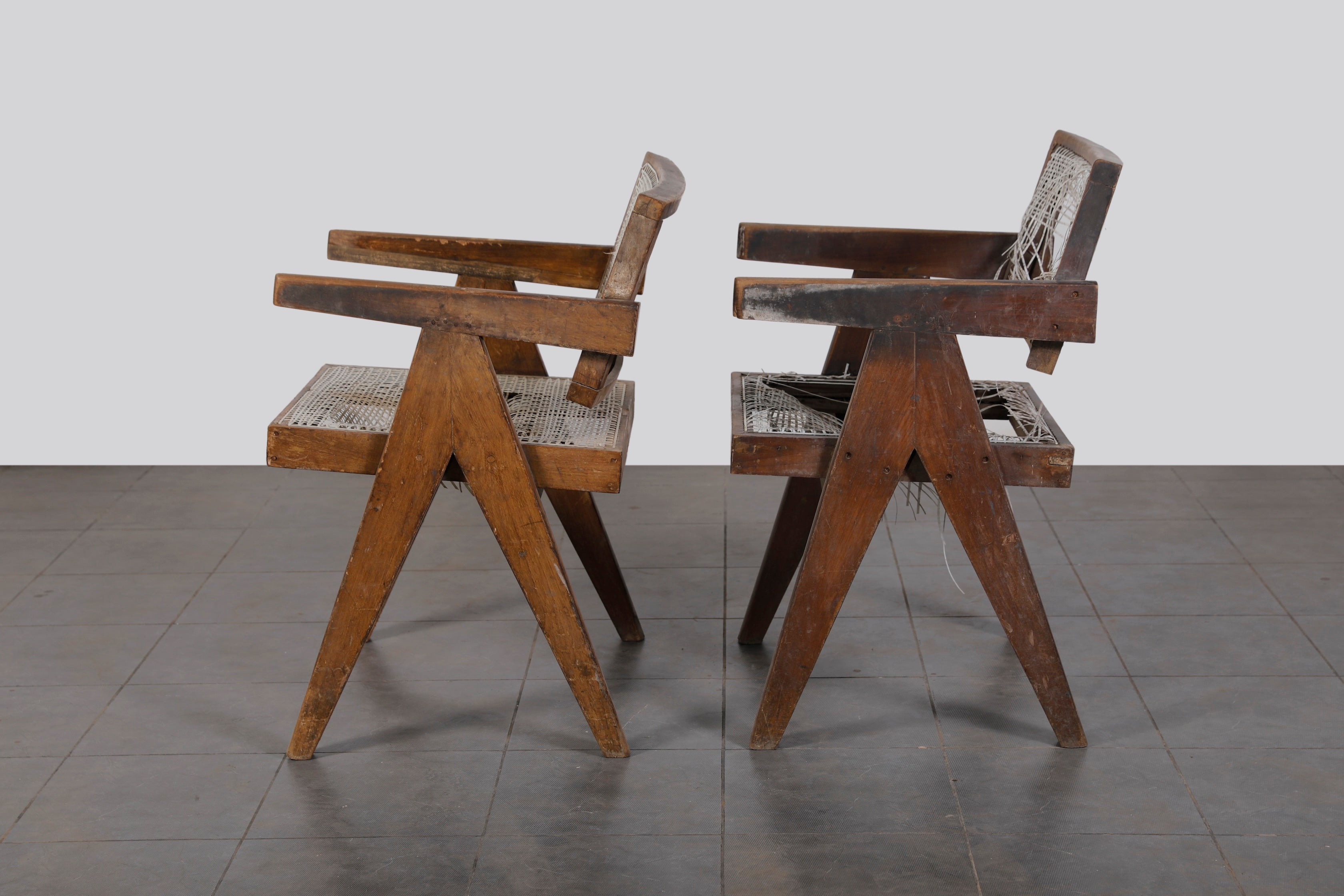 Pair of Floating Back Chairs