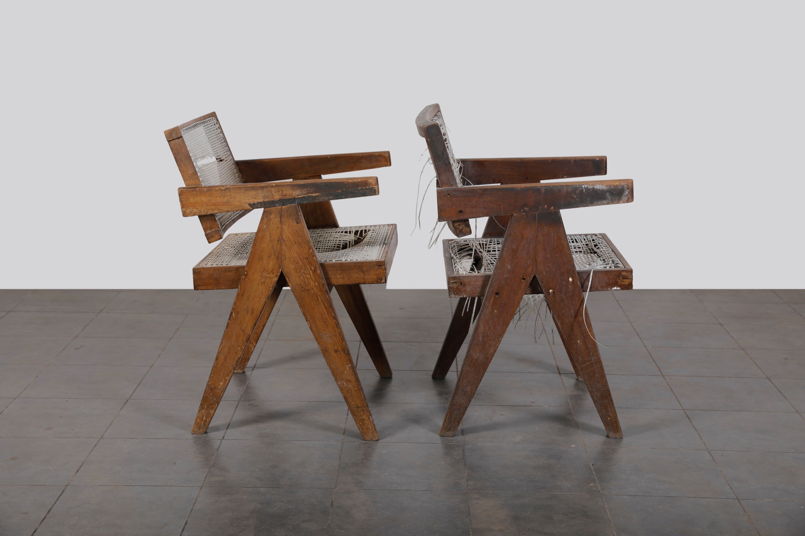 Pair of Floating Back Chairs