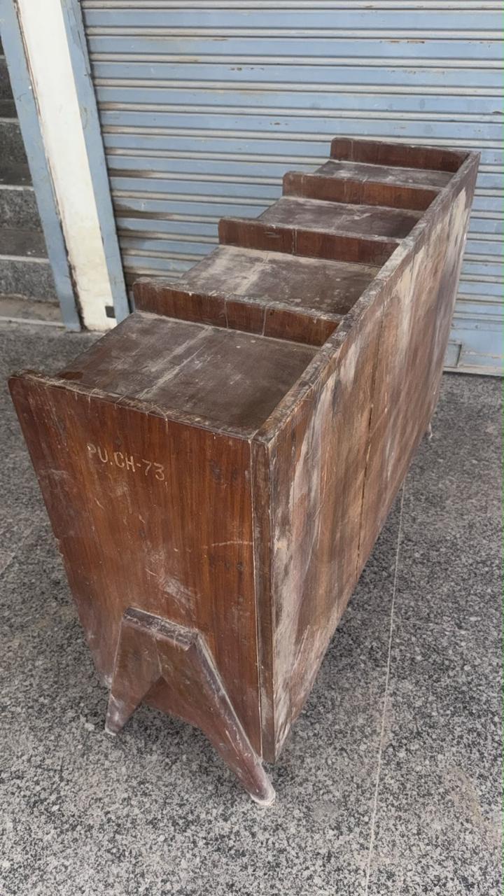 Pierre Jeanneret File Rack, Panjab University