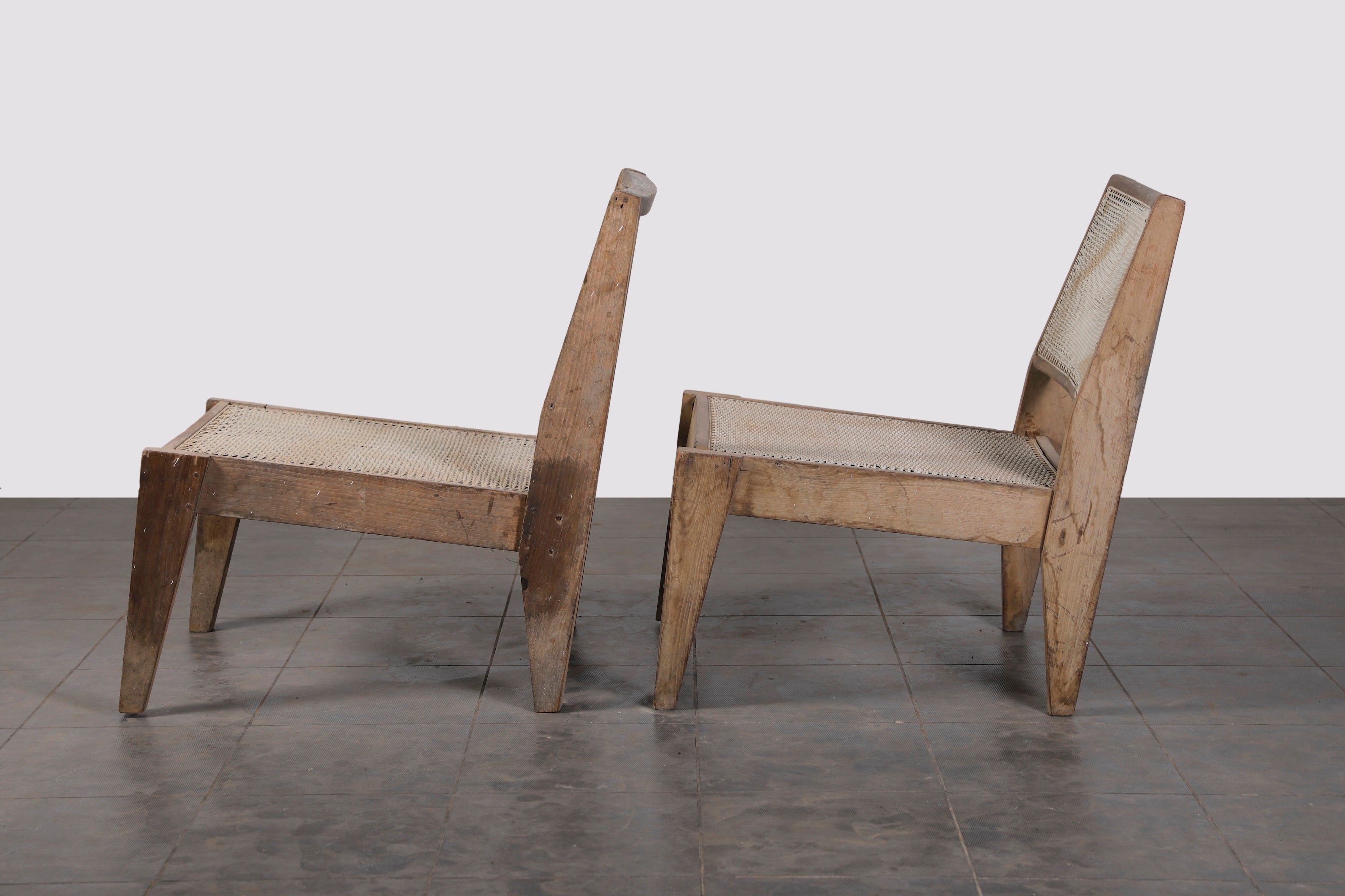 Pair of Low Chairs
