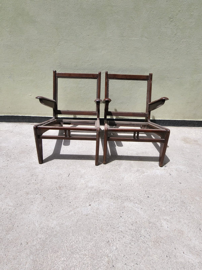 Pair of Kangaroo chairs with hands