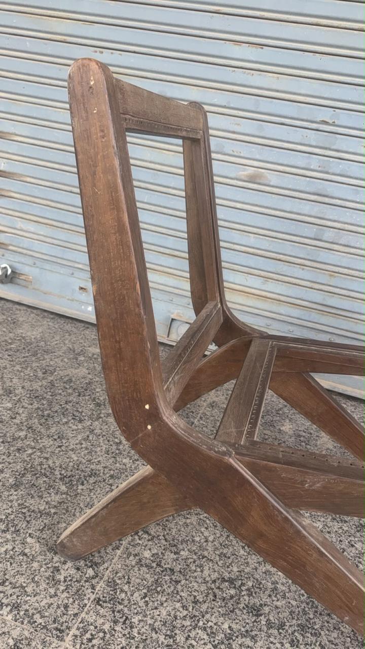 Pair of Pierre Jeanneret PJ-SI-60-A lounge chairs