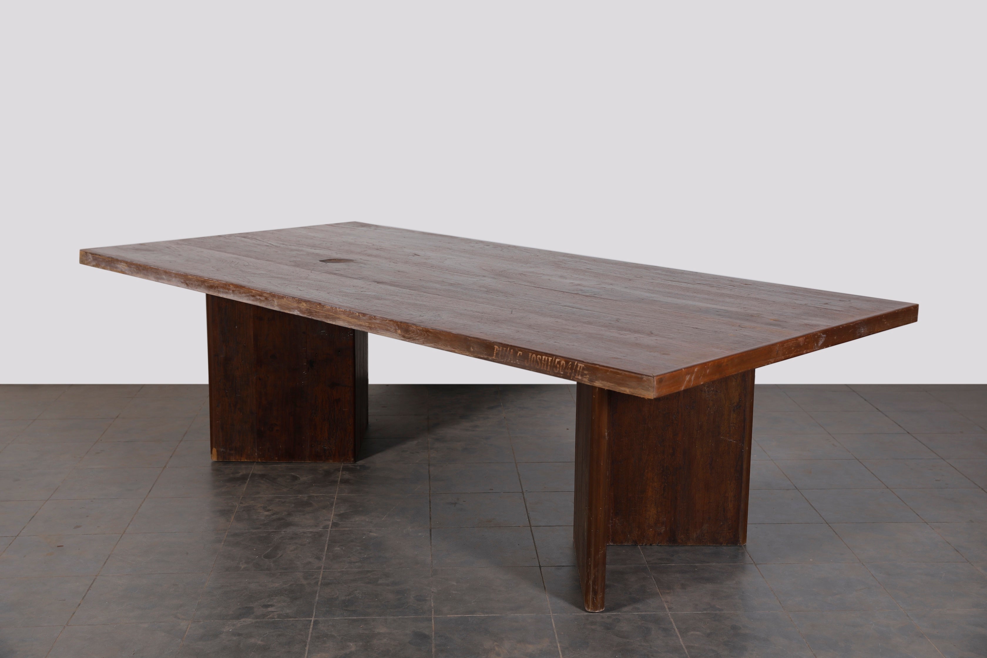 Library table 8/4 with wooden top and legs