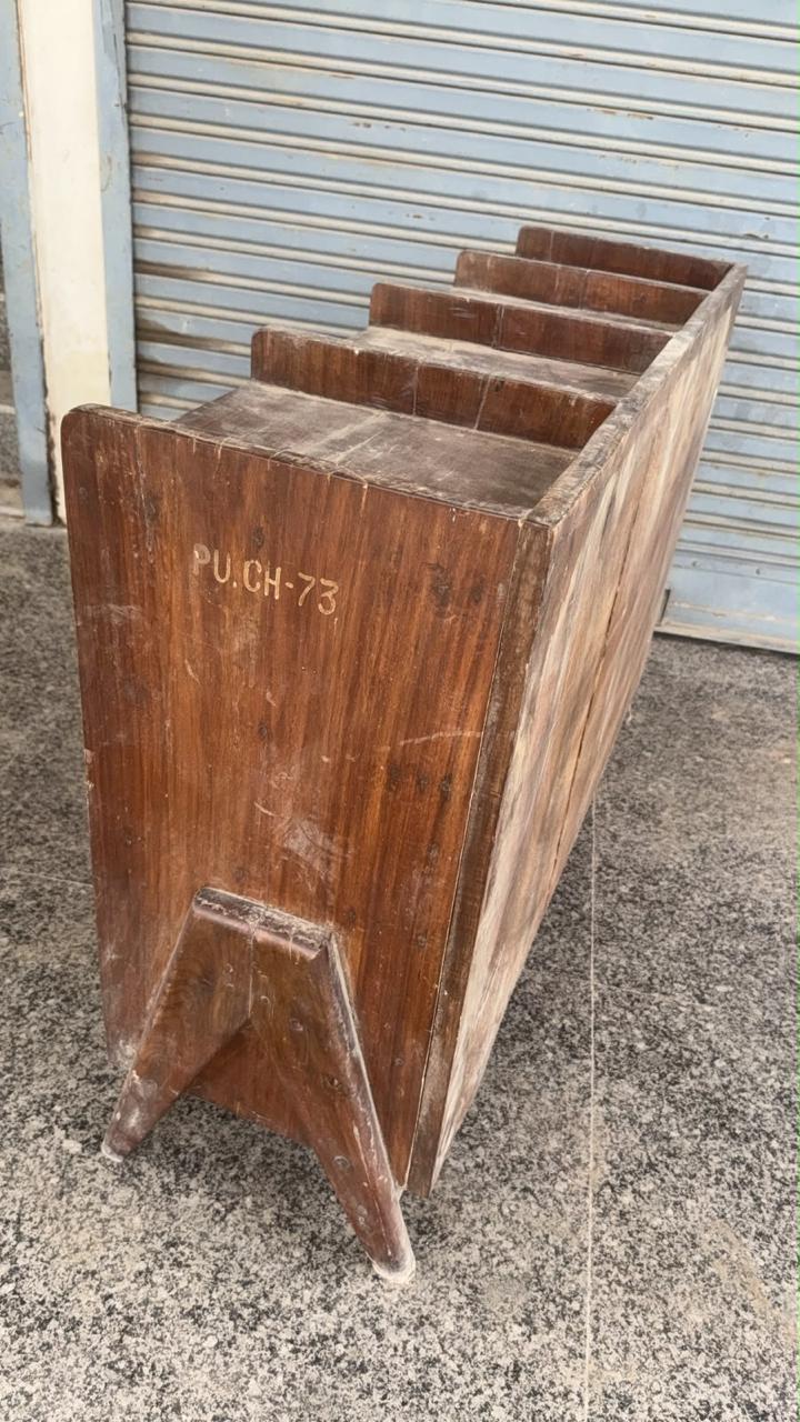 Pierre Jeanneret File Rack, Panjab University