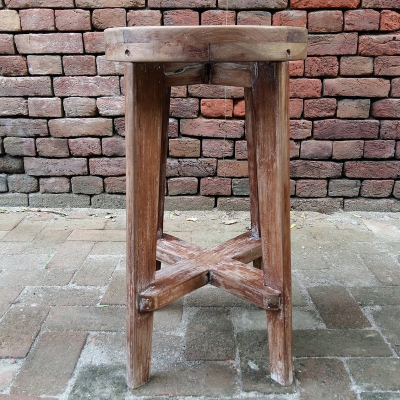 Cane Wooden Stool