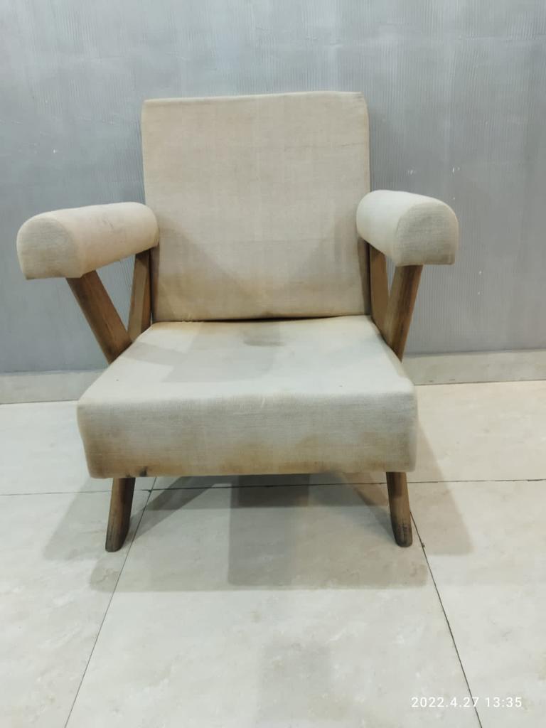 Low Lounge Chair X Leg